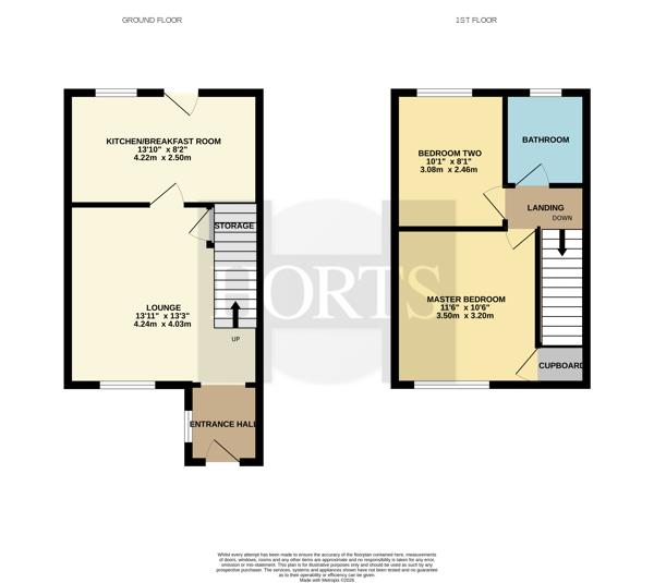 7, Chelmsford Close, Northampton floorplan