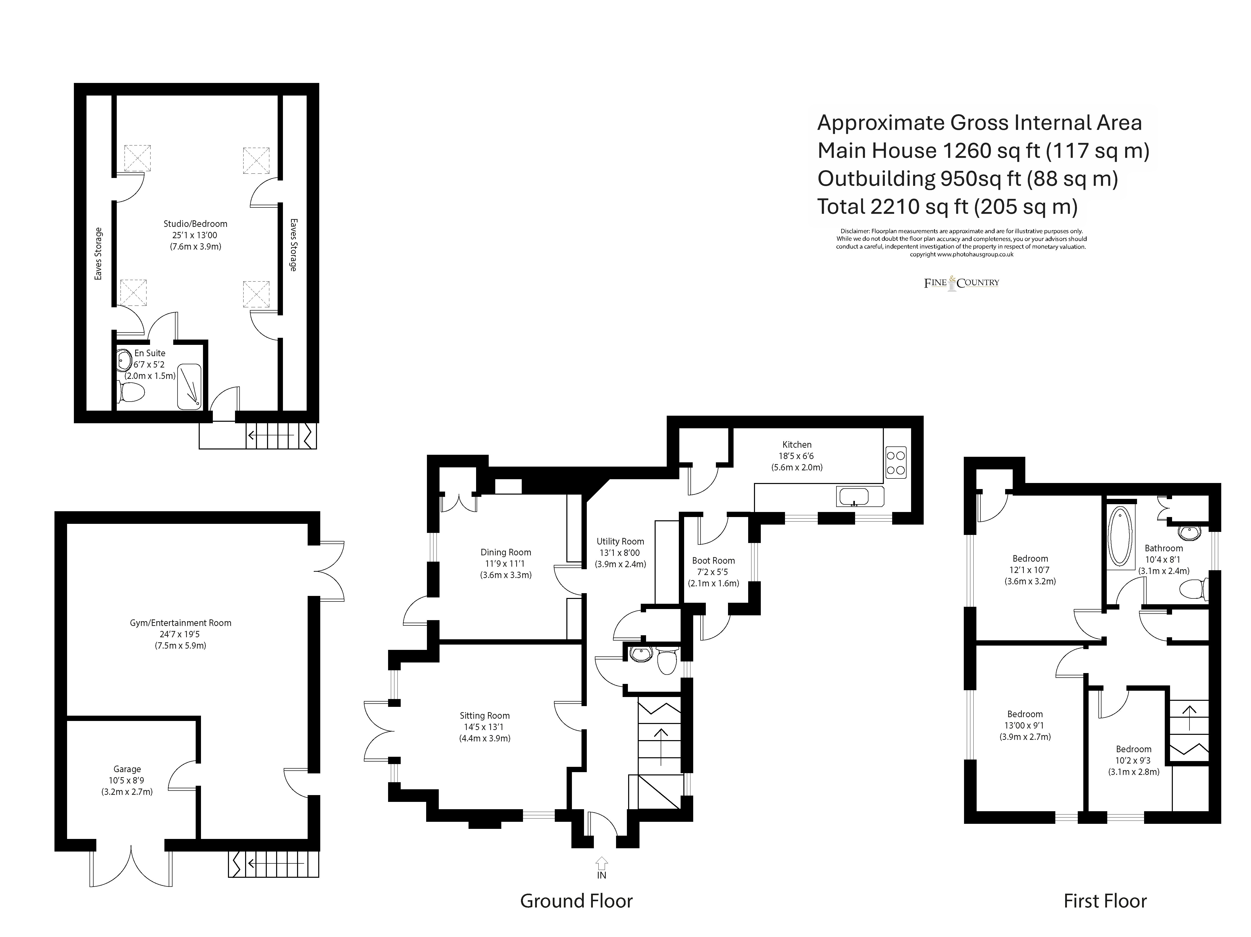 Hall Cottage, Ford Lane, Alresford floorplan