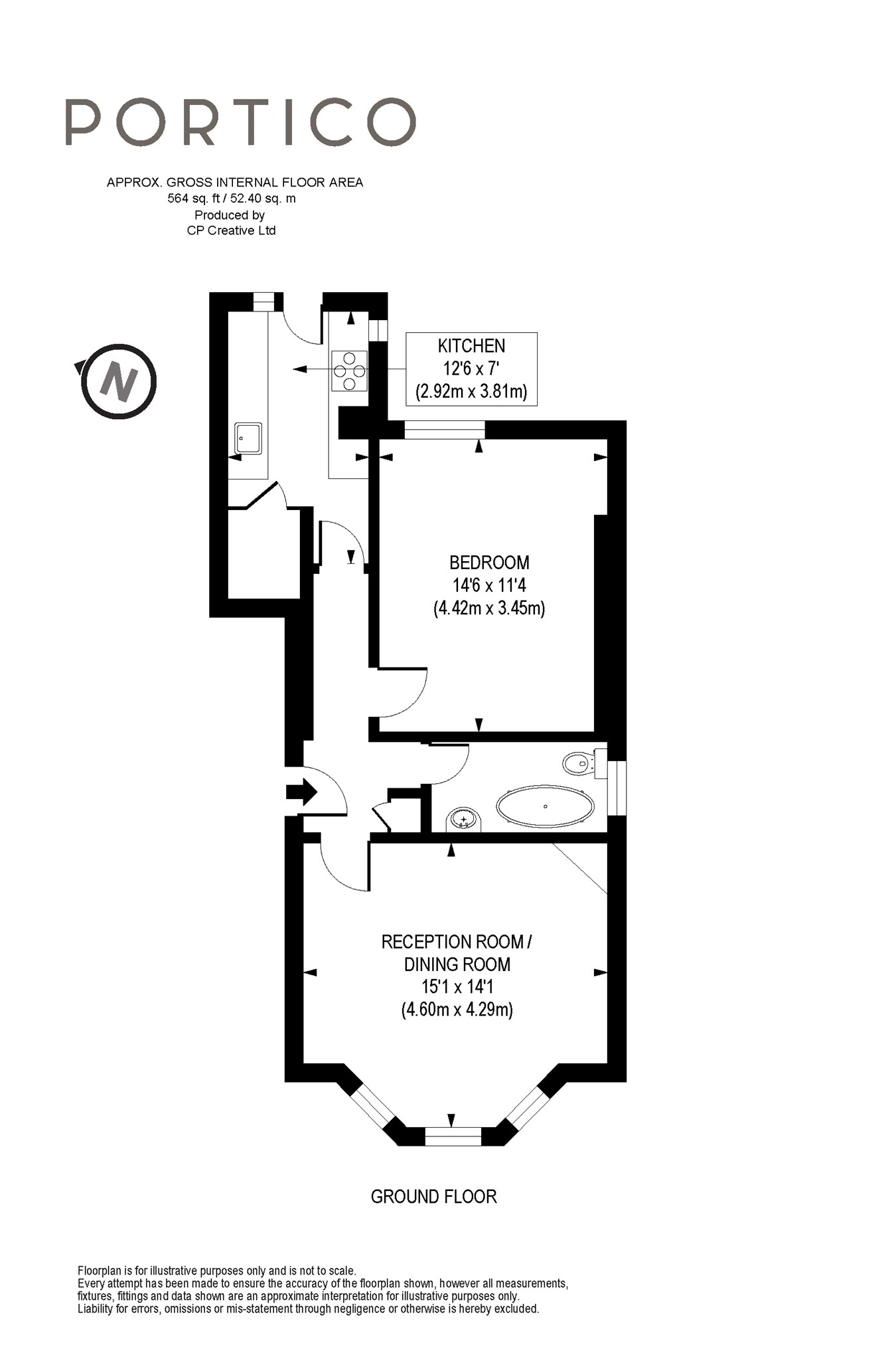 1 Bedrooms Flat for sale in Avenue Crescent, London W3