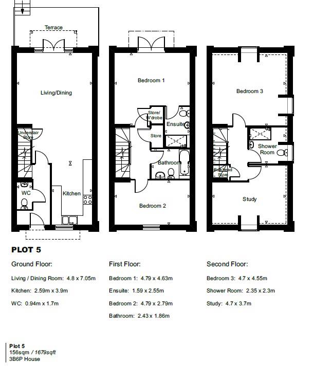 5  Riversvale Terrace, 21E Litchdon Street, Barnstaple floorplan