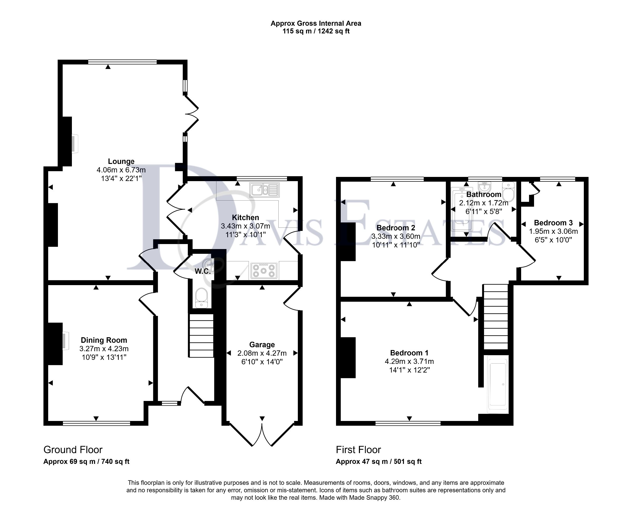 281 Wingletye Lane, Hornchurch floorplan