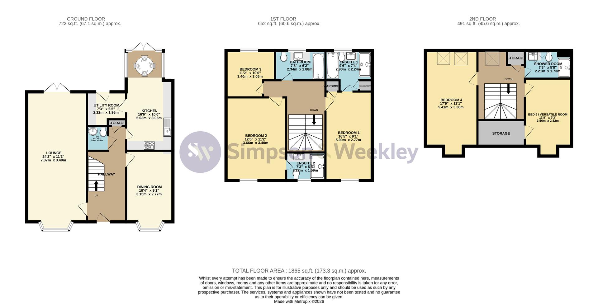 9, Juliet Rise, Wellingborough floorplan