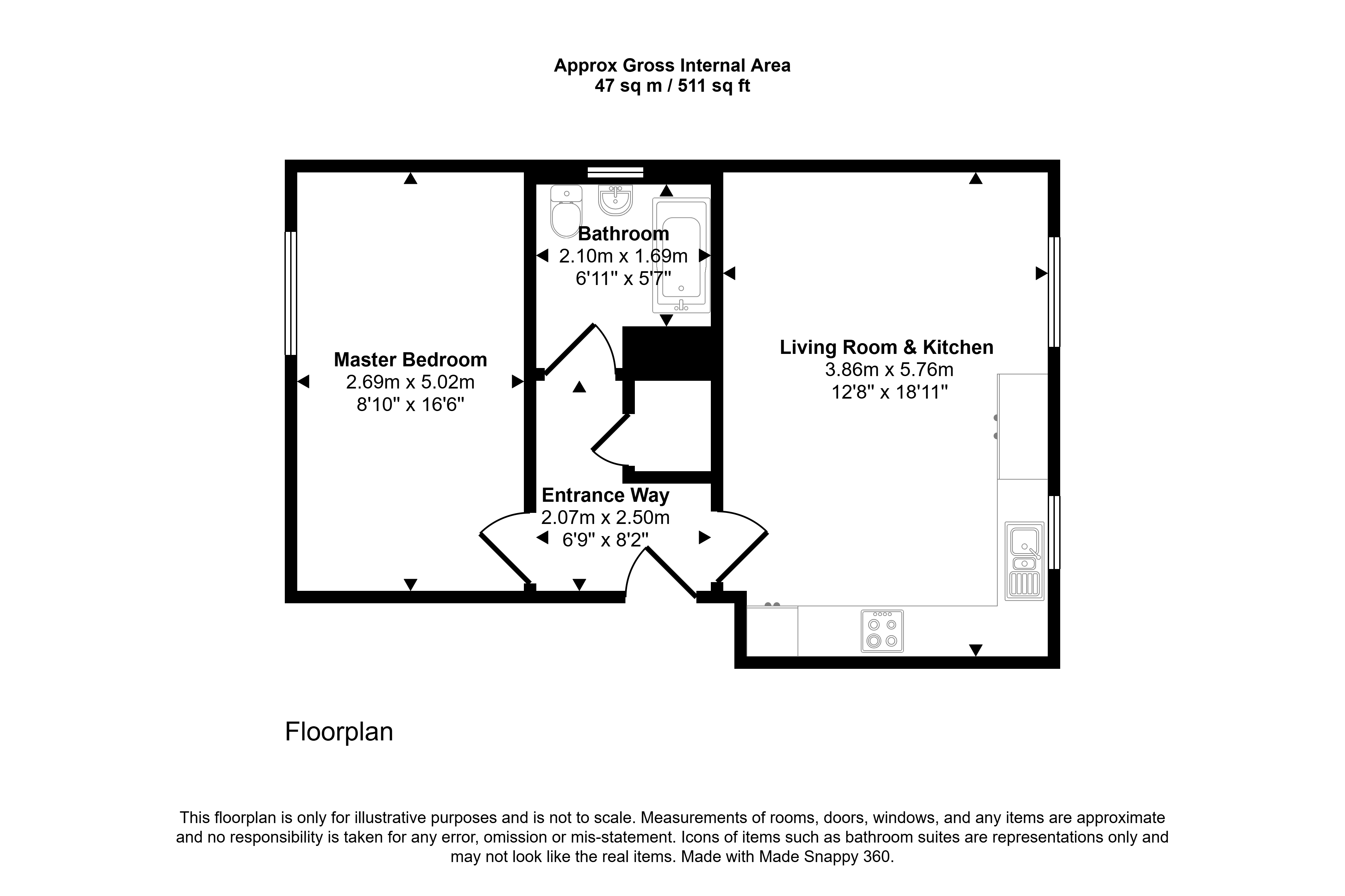 37, Hornbeam Close, Durham floorplan