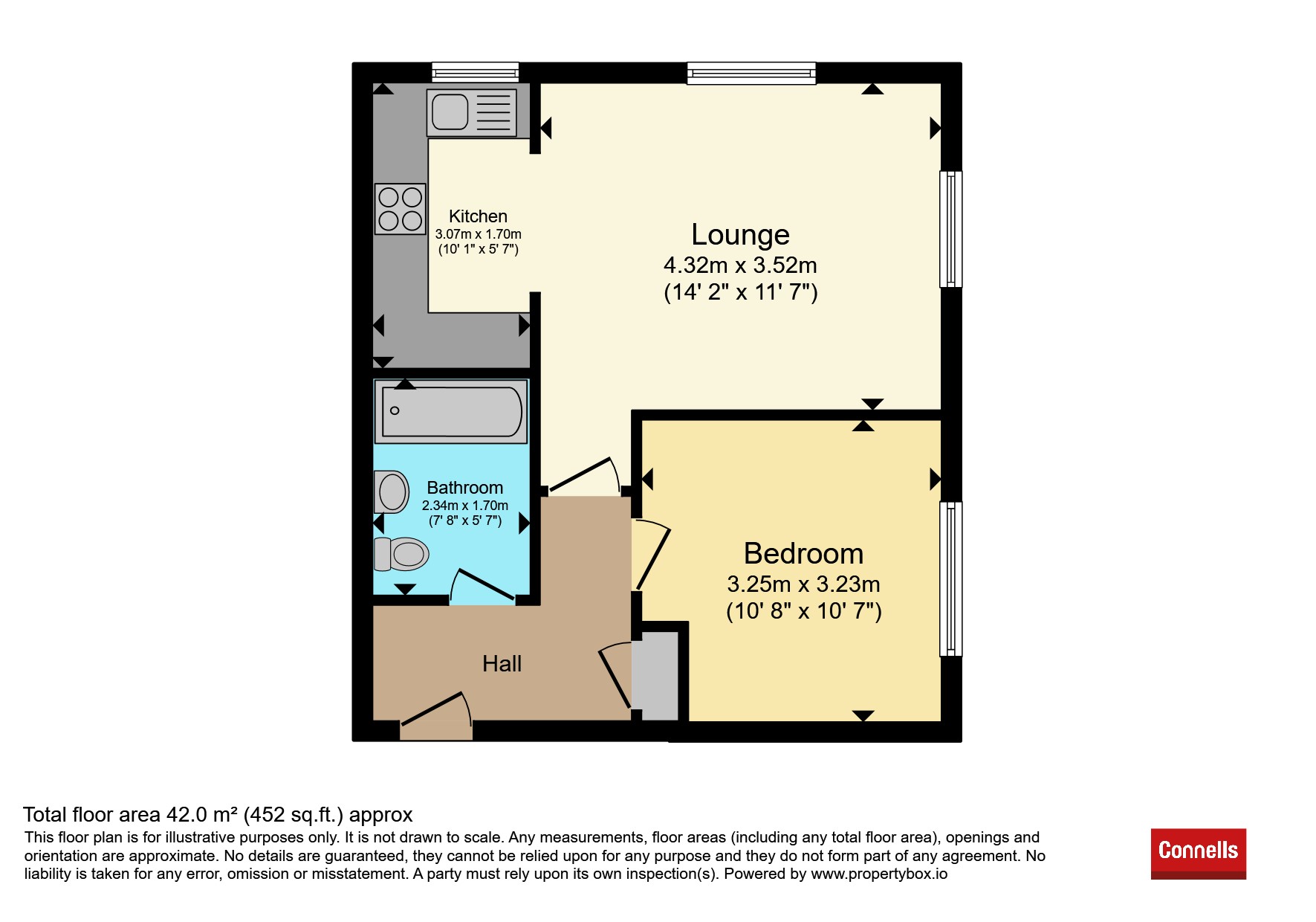 38, Priors Grove Close, Warwick floorplan