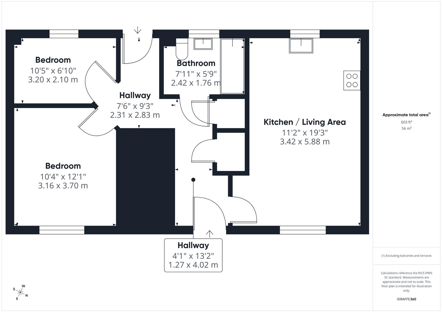 129, Chappell Close, Aylesbury floorplan