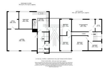 24 The Hall Coppice, Bolton floorplan