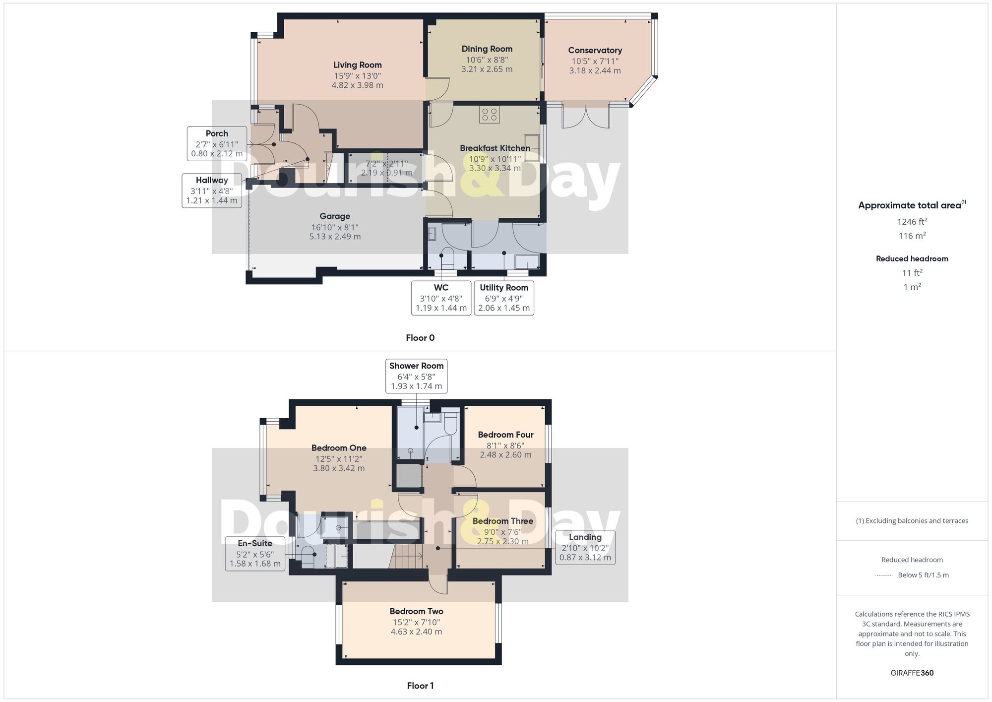 19 Bedingstone Drive, Stafford floorplan