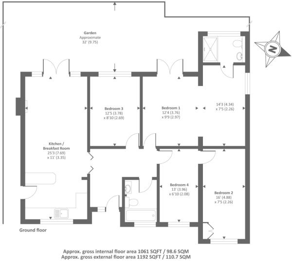 3 Bedrooms Bungalow for sale in Barn Court, High Wycombe HP12