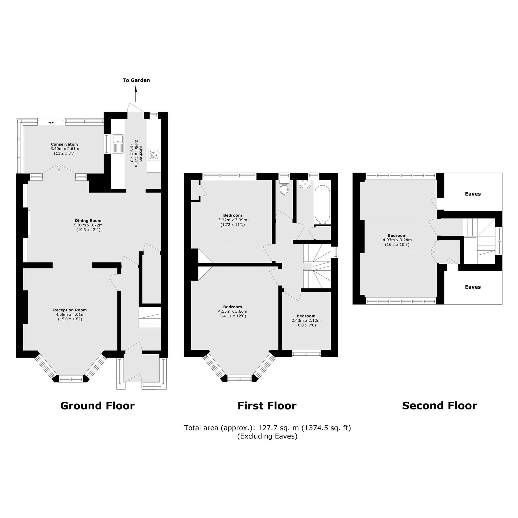 31, Court Way, London floorplan