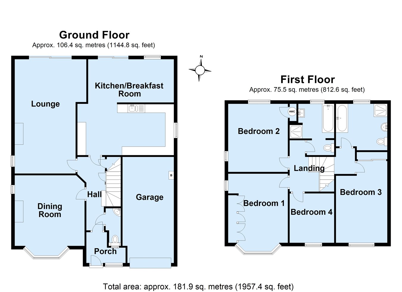 4 Bedrooms Detached house for sale in Kingsway, Petts Wood, Orpington BR5