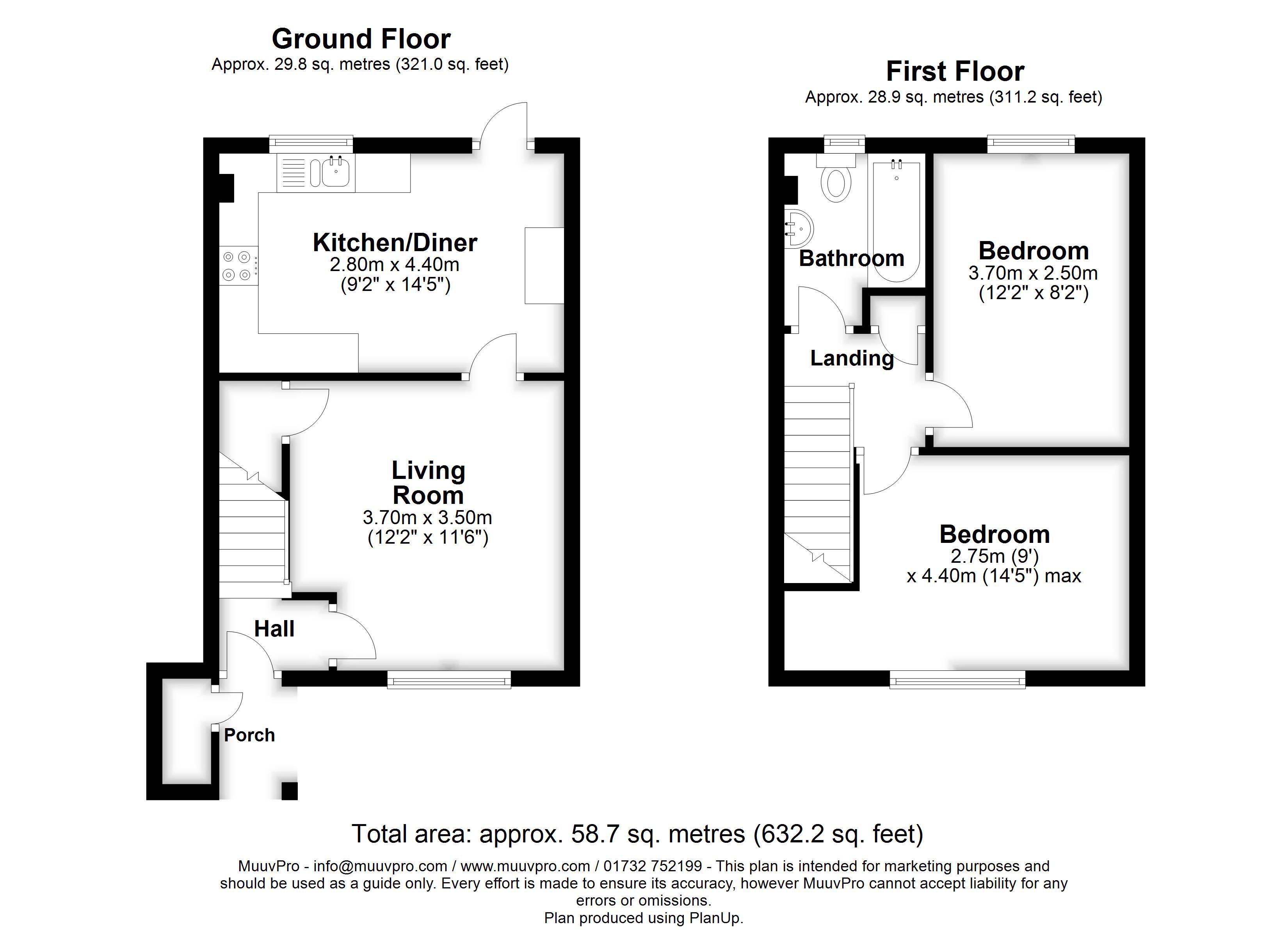 Millbrook, Stroud GL5, 2 bedroom terraced house for sale