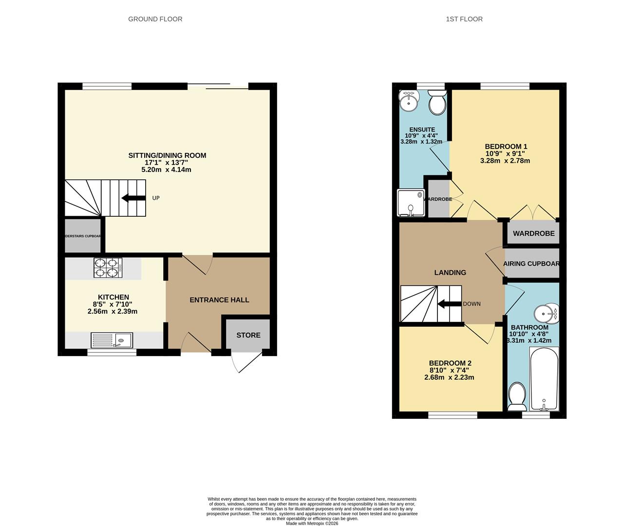 43, Fairlawns, Newmarket floorplan