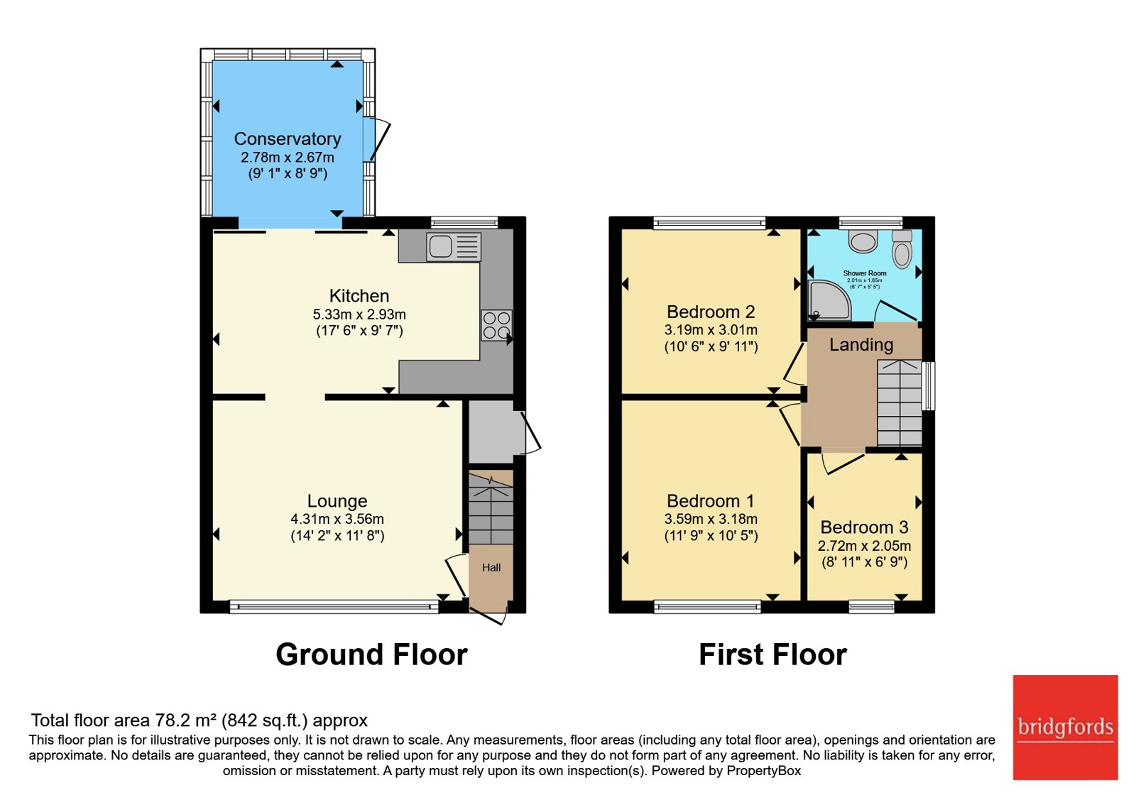 43, Cherry Tree Road, Wakefield floorplan