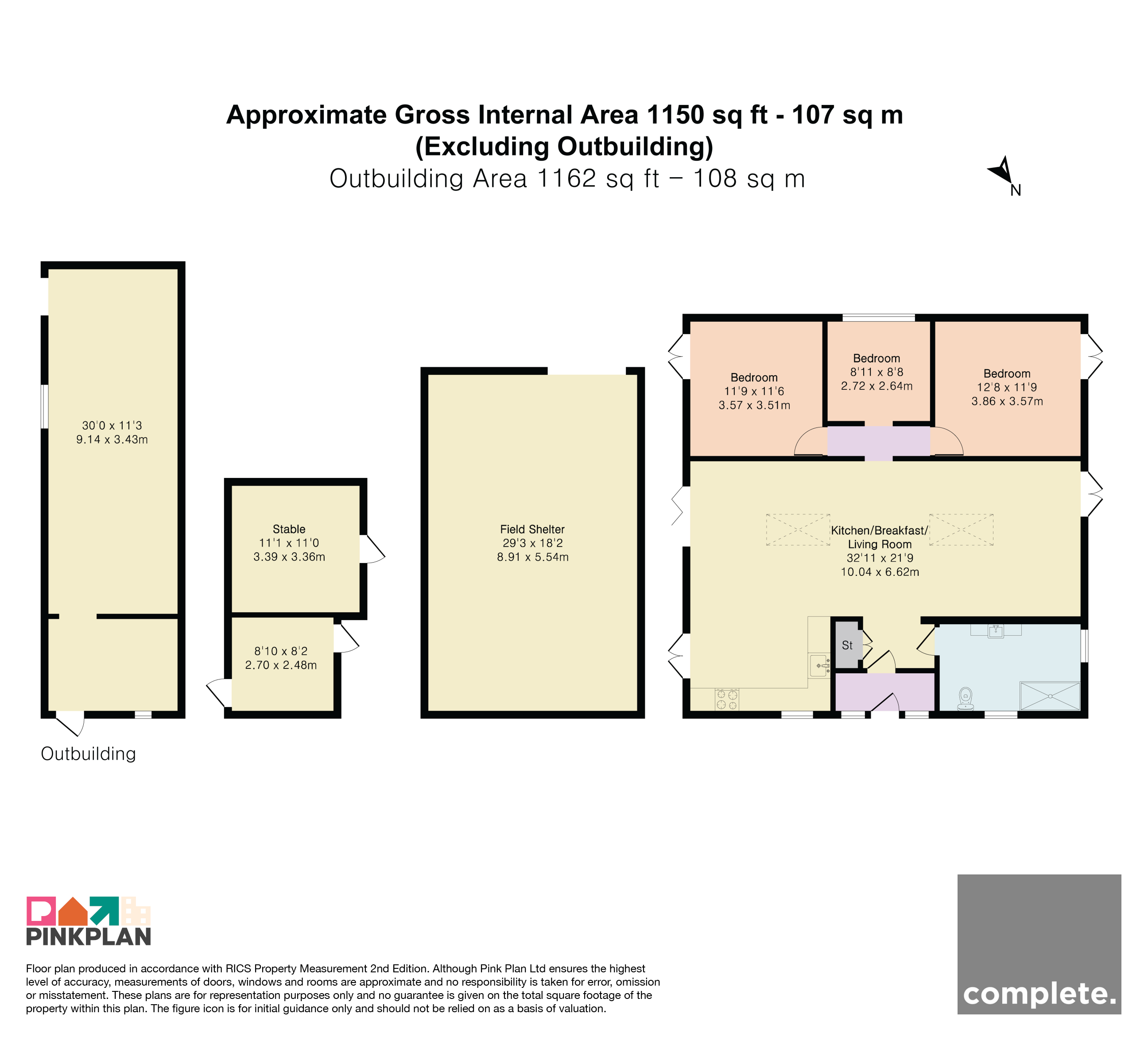 Rosie's Barn, Saturdays Lane, Newton Abbot floorplan