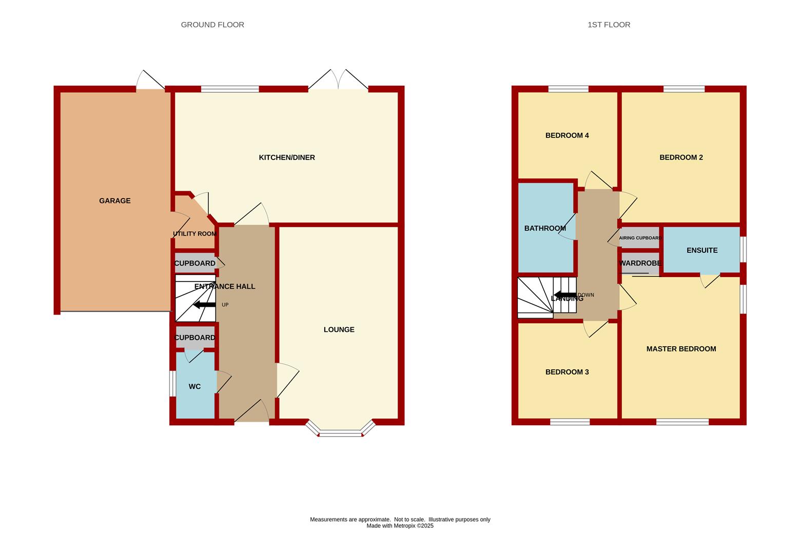 16, Blakes Way, Coleford floorplan