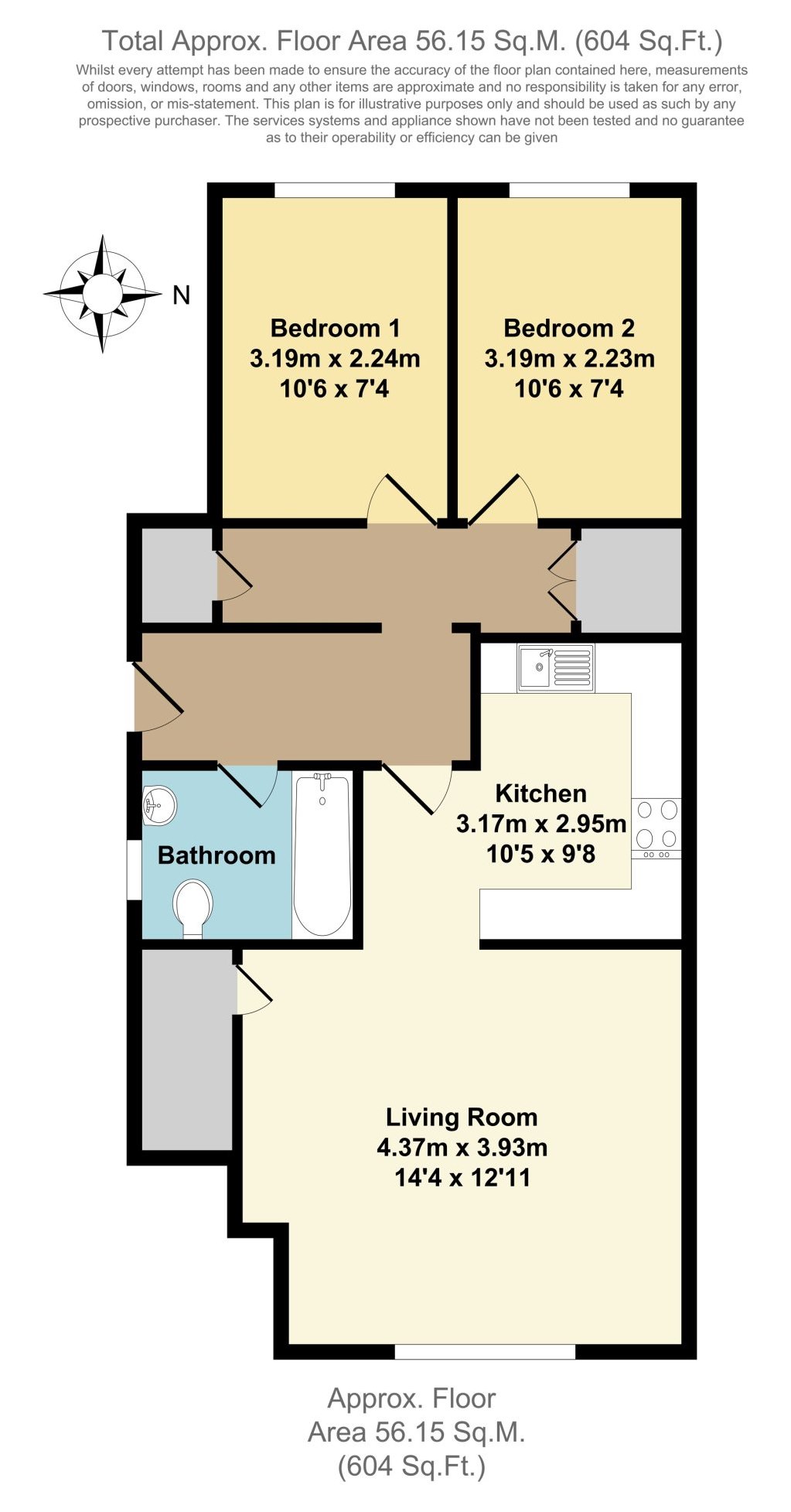 2 Bedrooms Flat to rent in Valentia Road, Headington, Oxford OX3