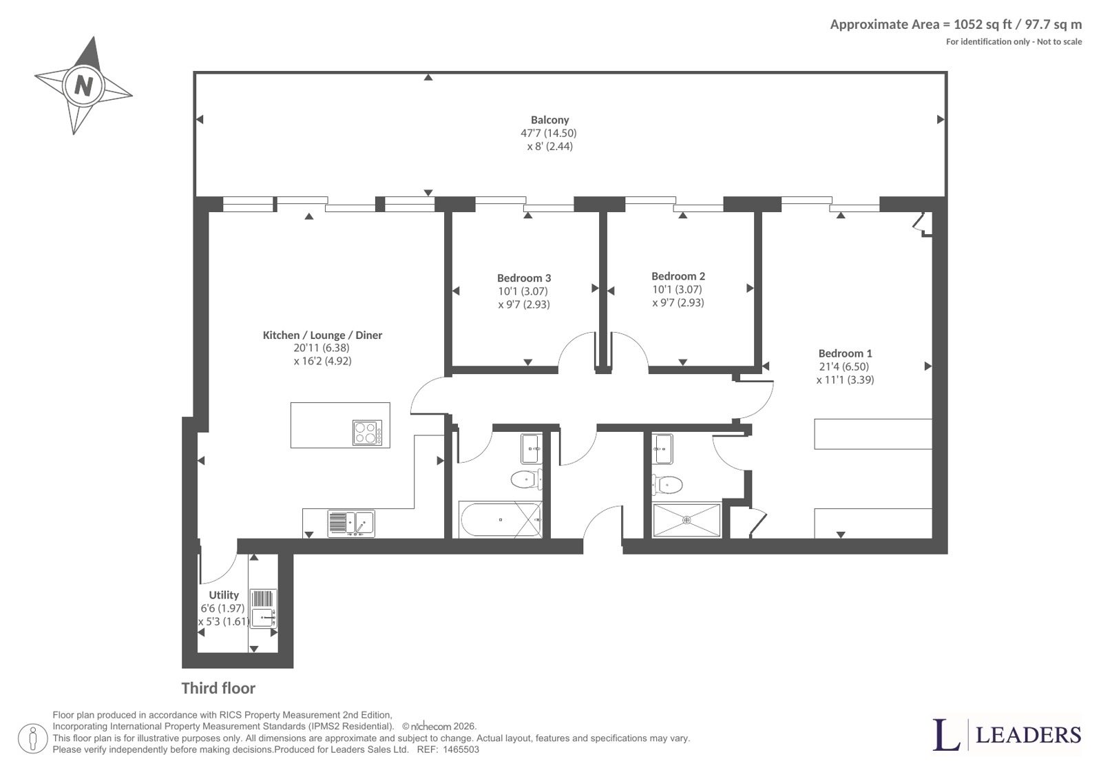 12, Wentworth House, 25, Burrell Road, Suffolk floorplan