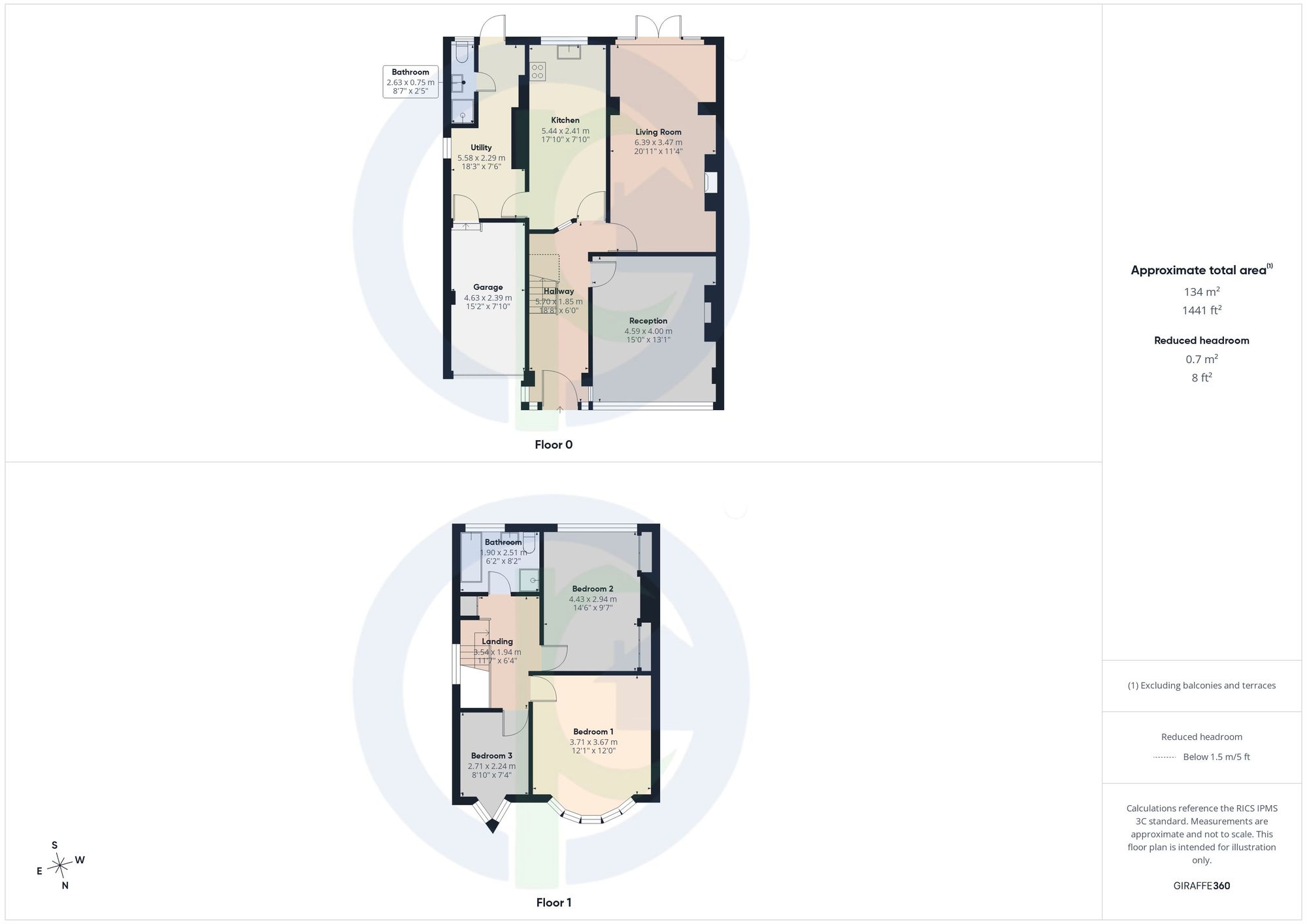 60 Seafield Road, London floorplan