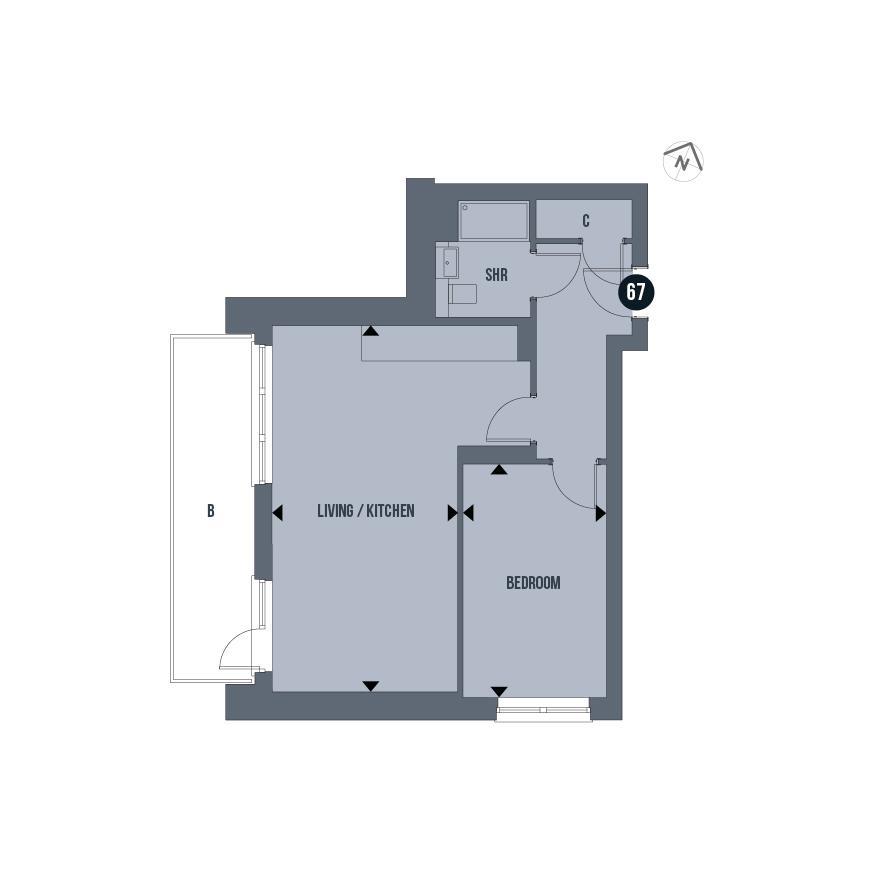 1 Bedrooms Flat for sale in Harefield Road, Uxbridge UB8