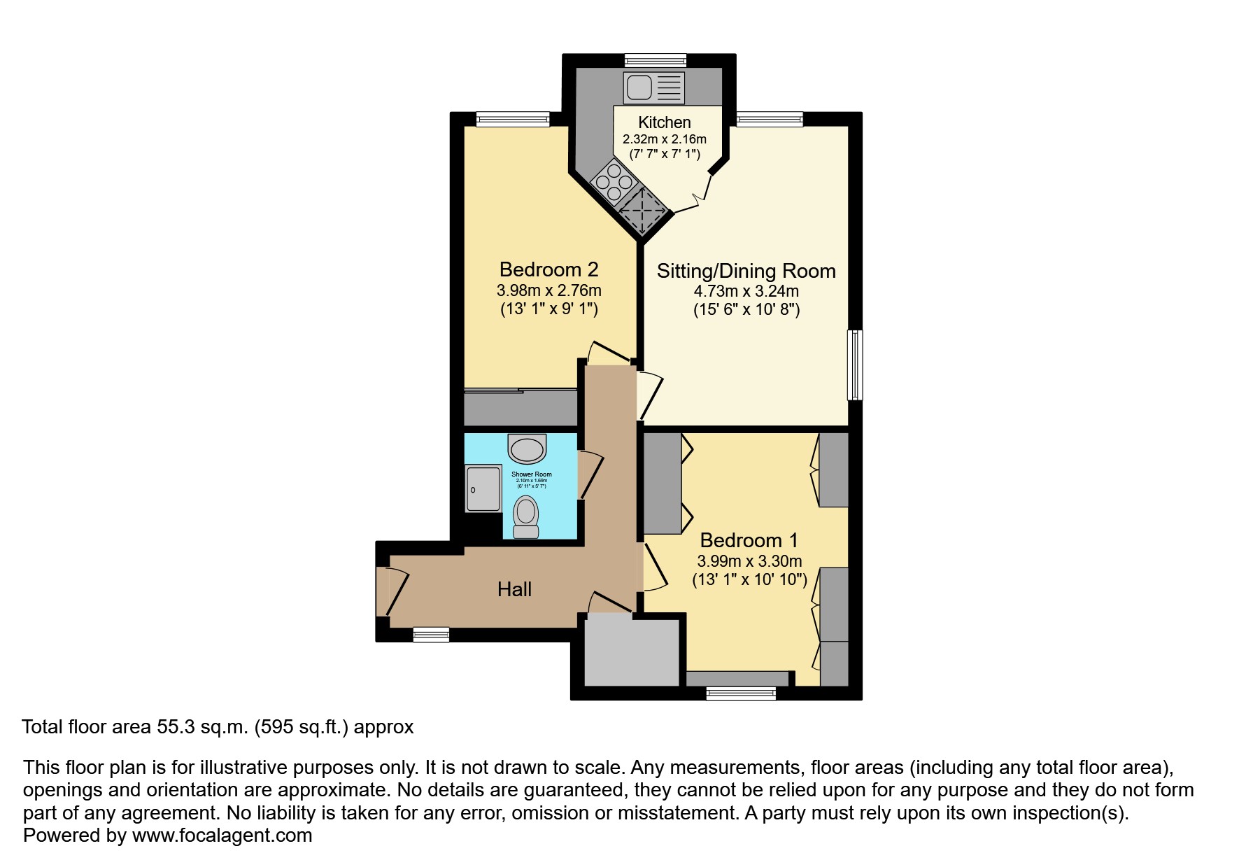 31, Montpelier Court (Exeter), Exeter floorplan