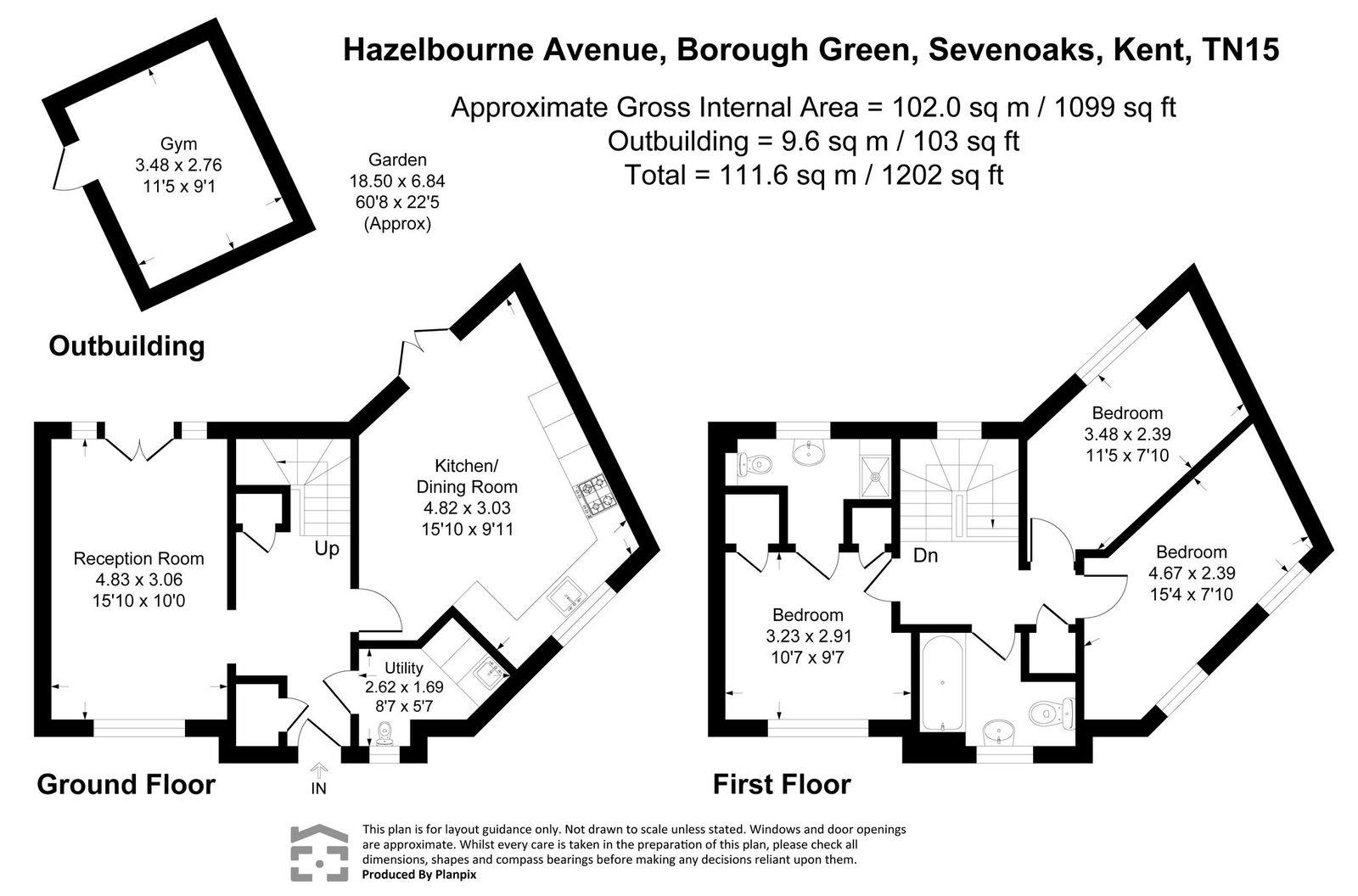 2, Hazelbourne Avenue, Sevenoaks floorplan