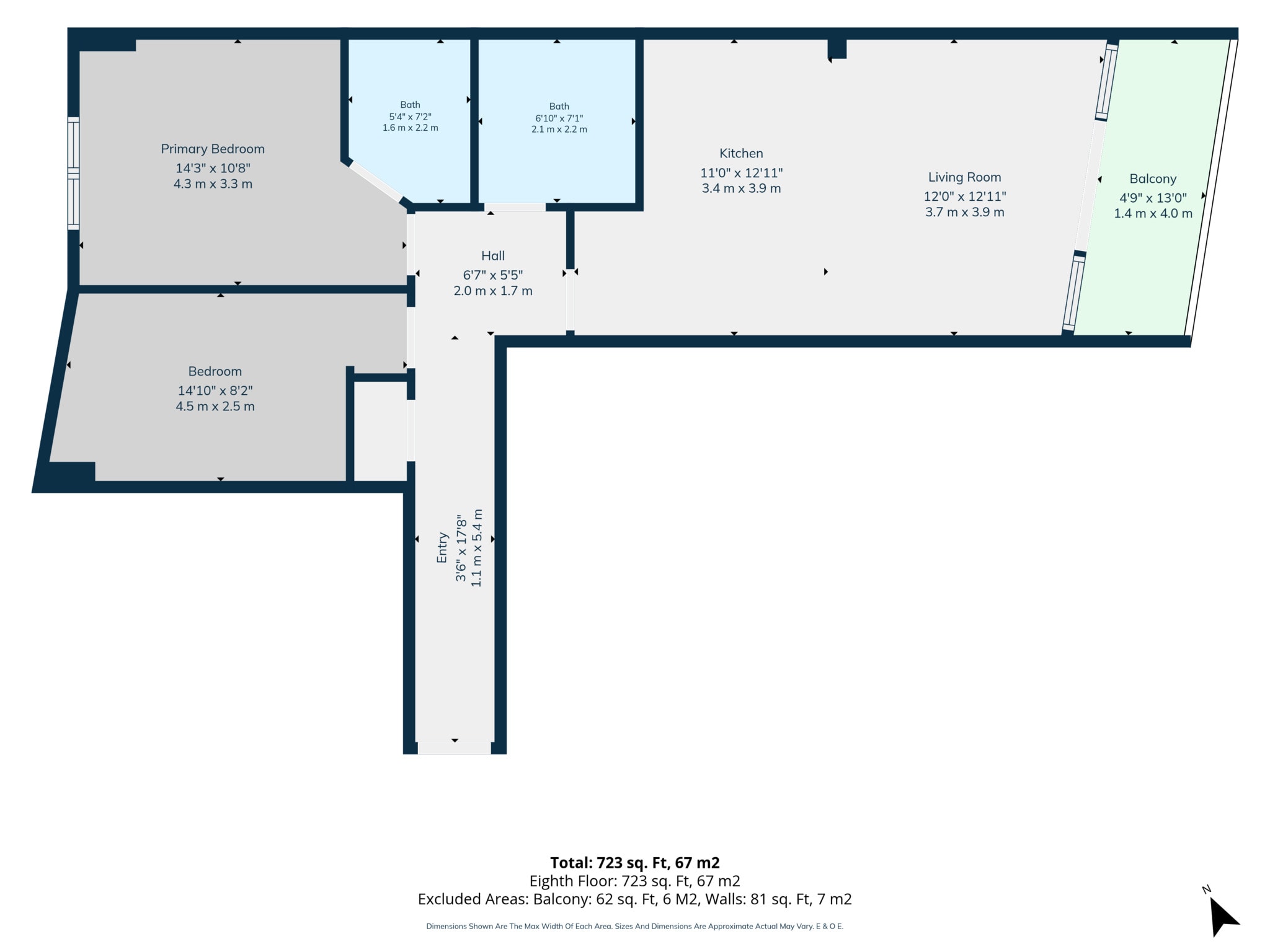 Gotts Road, Leeds floorplan