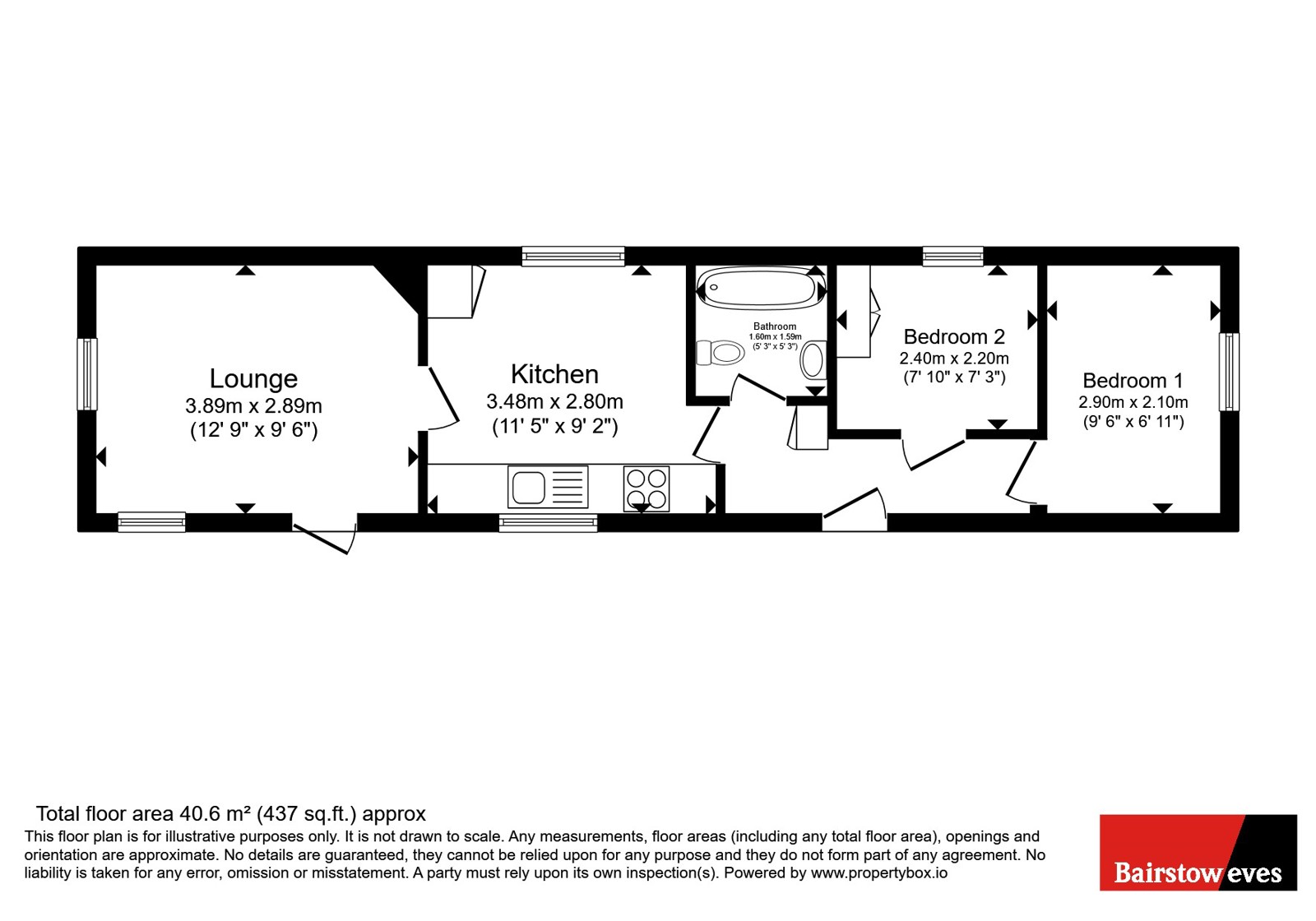 31, East Avenue, Chelmsford floorplan