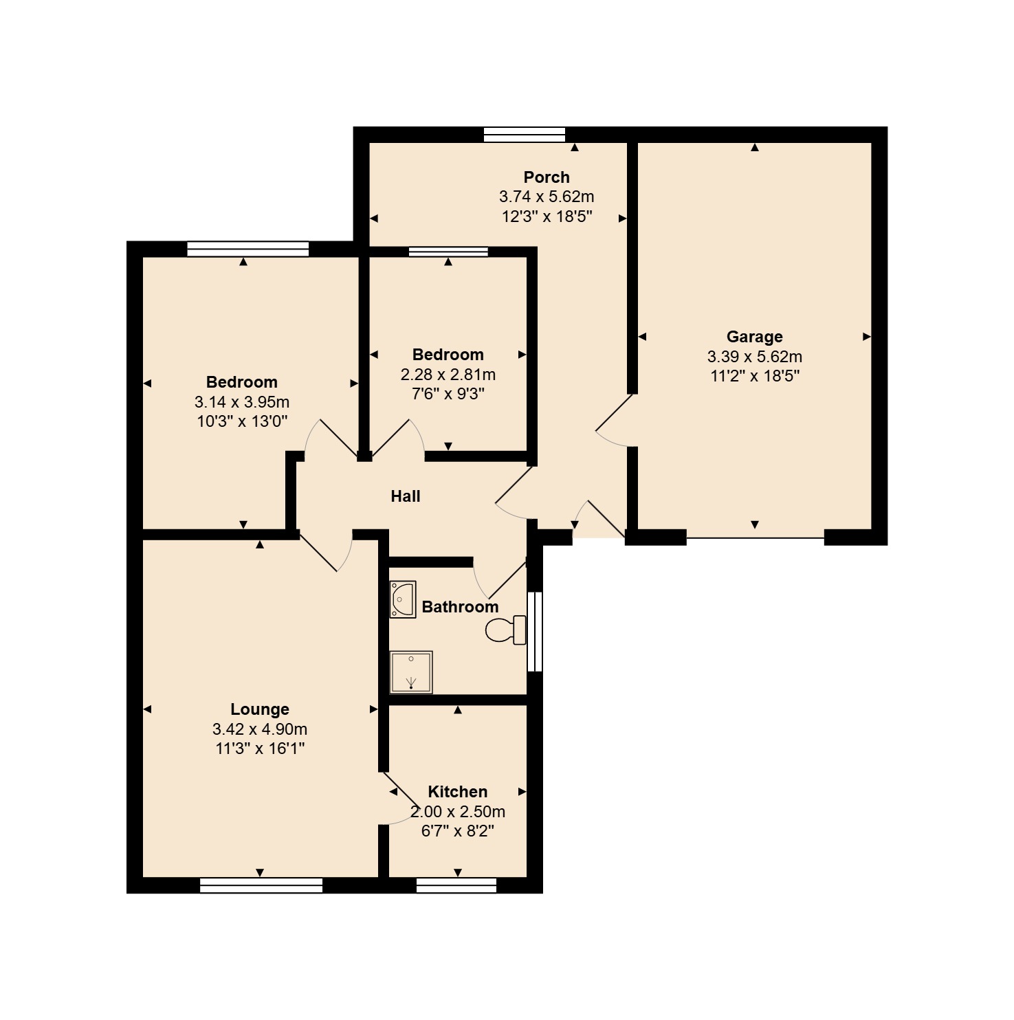 7, Hadley Crescent, King's Lynn floorplan