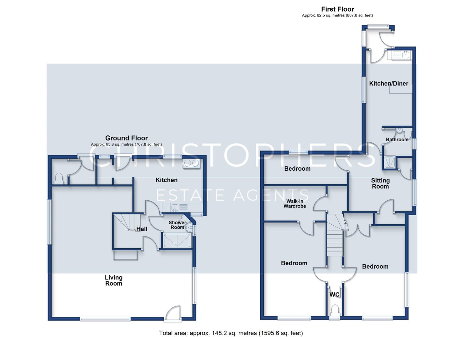 The Nest, Rosenithon, St Keverne floorplan
