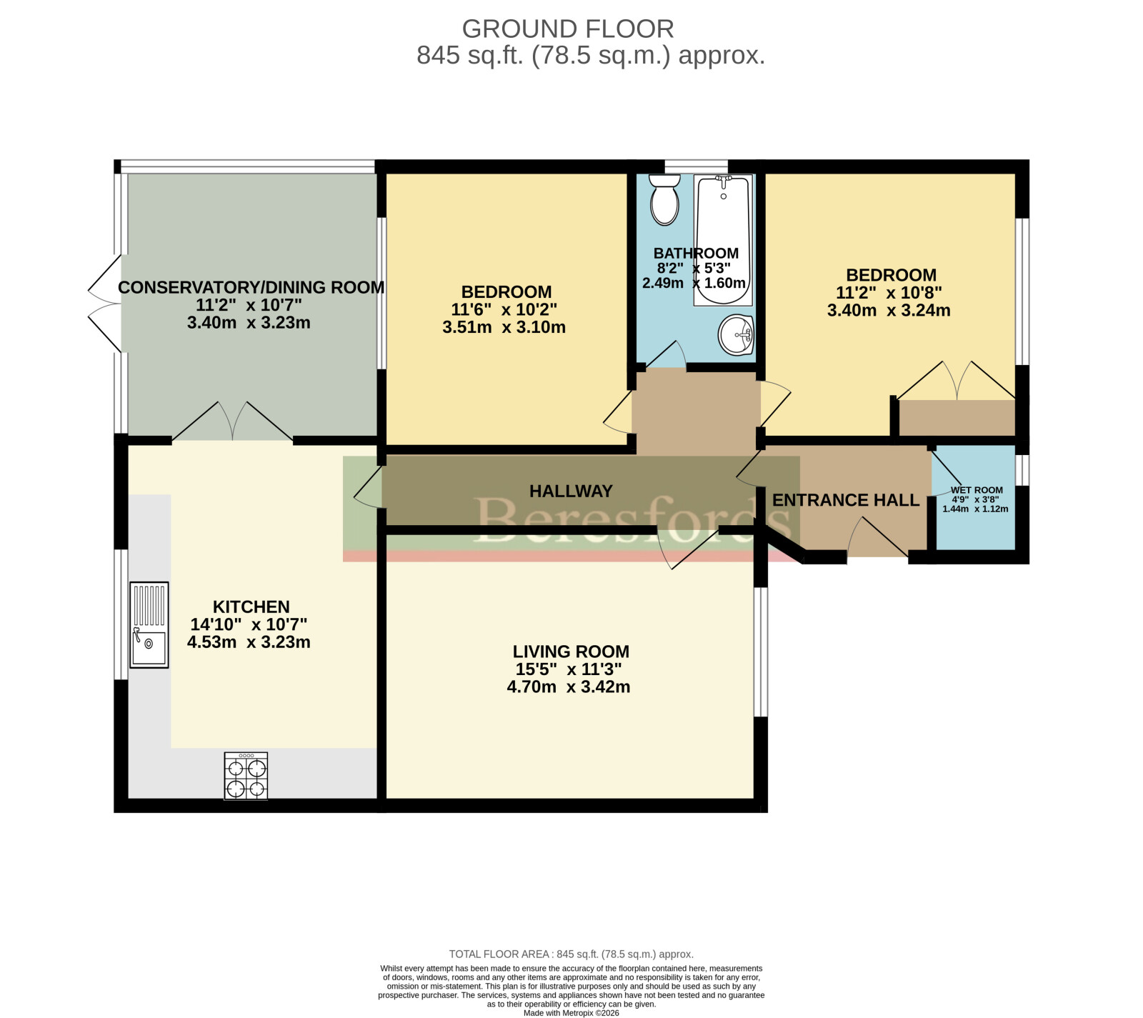 10, Jubilee Avenue, Essex floorplan