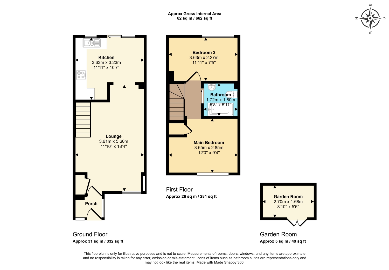 16, Mercury Court, Bampton floorplan