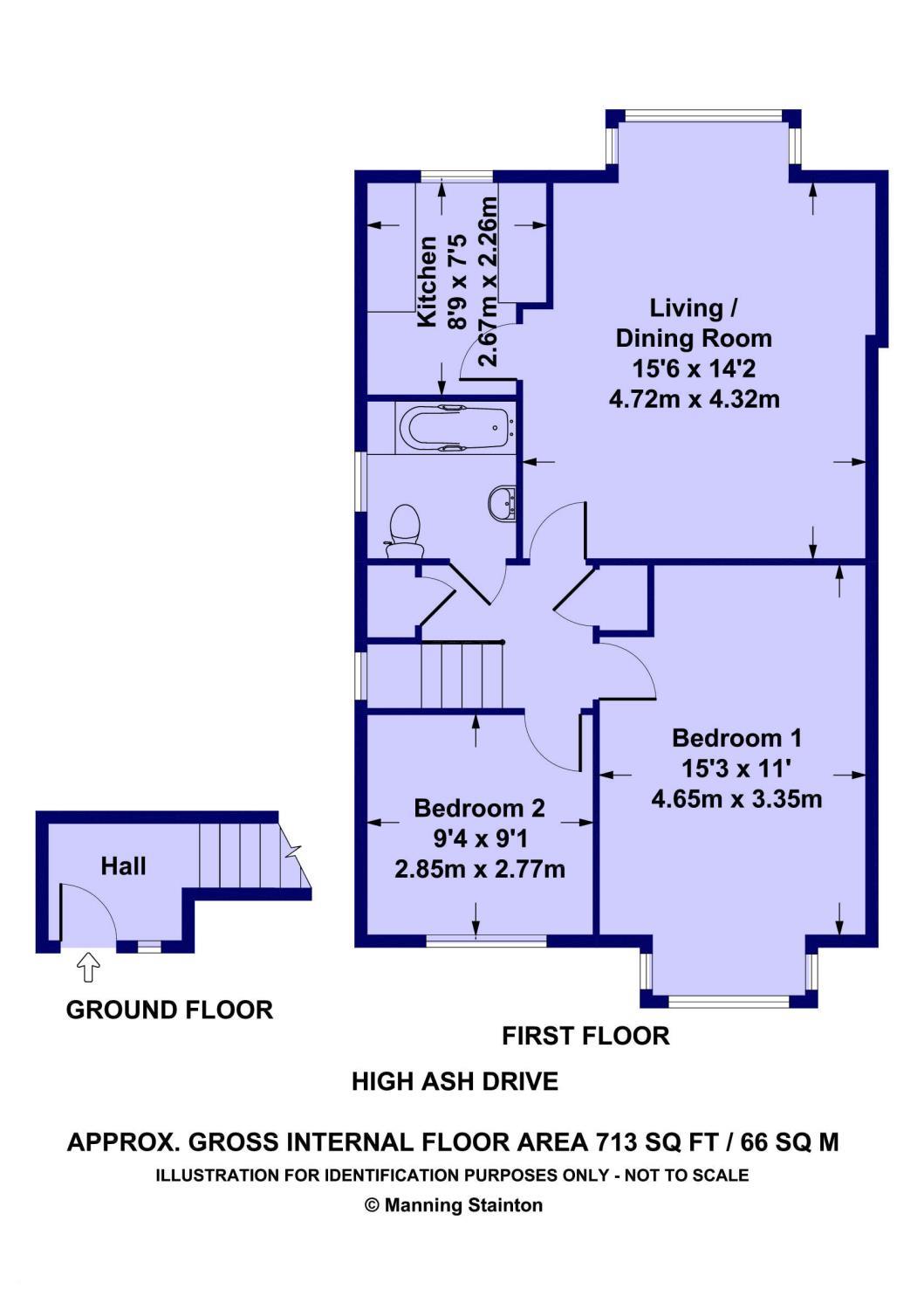 2 Bedrooms Flat to rent in High Ash Drive, Moortown, Leeds, West Yorkshire LS17