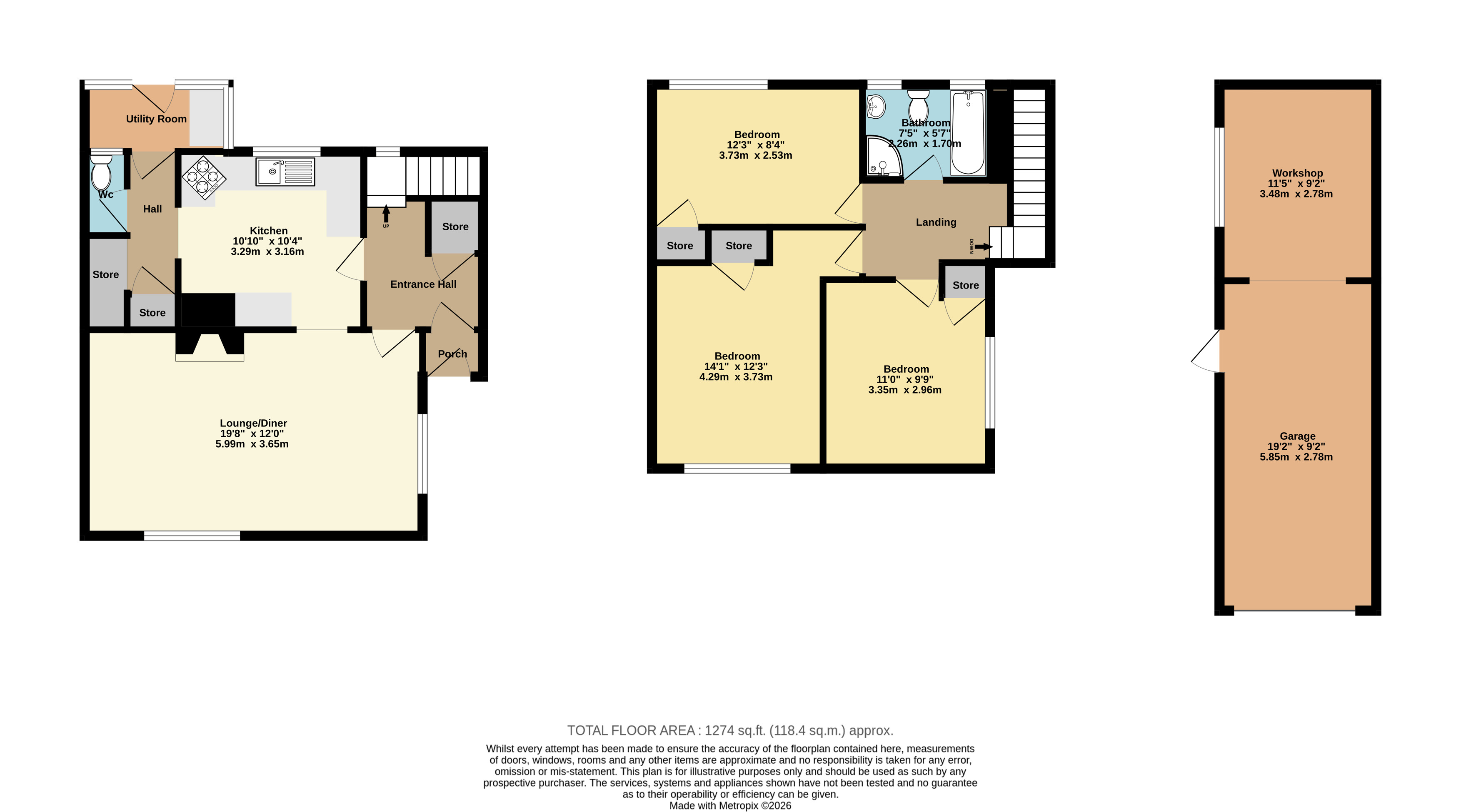 12, Bathurst Close, Kent floorplan