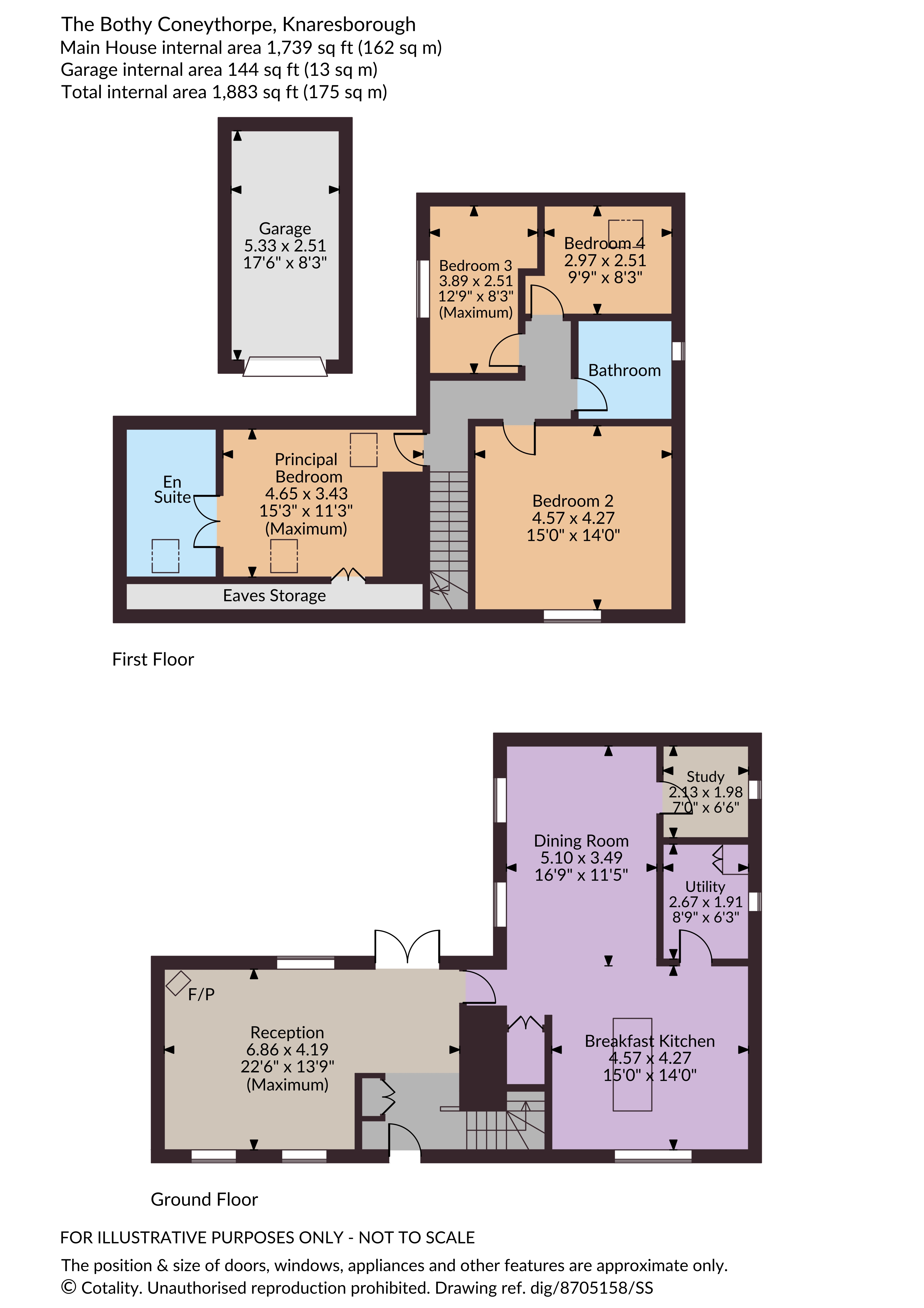 The Bothy,, Coneythorpe, North Yorkshire floorplan