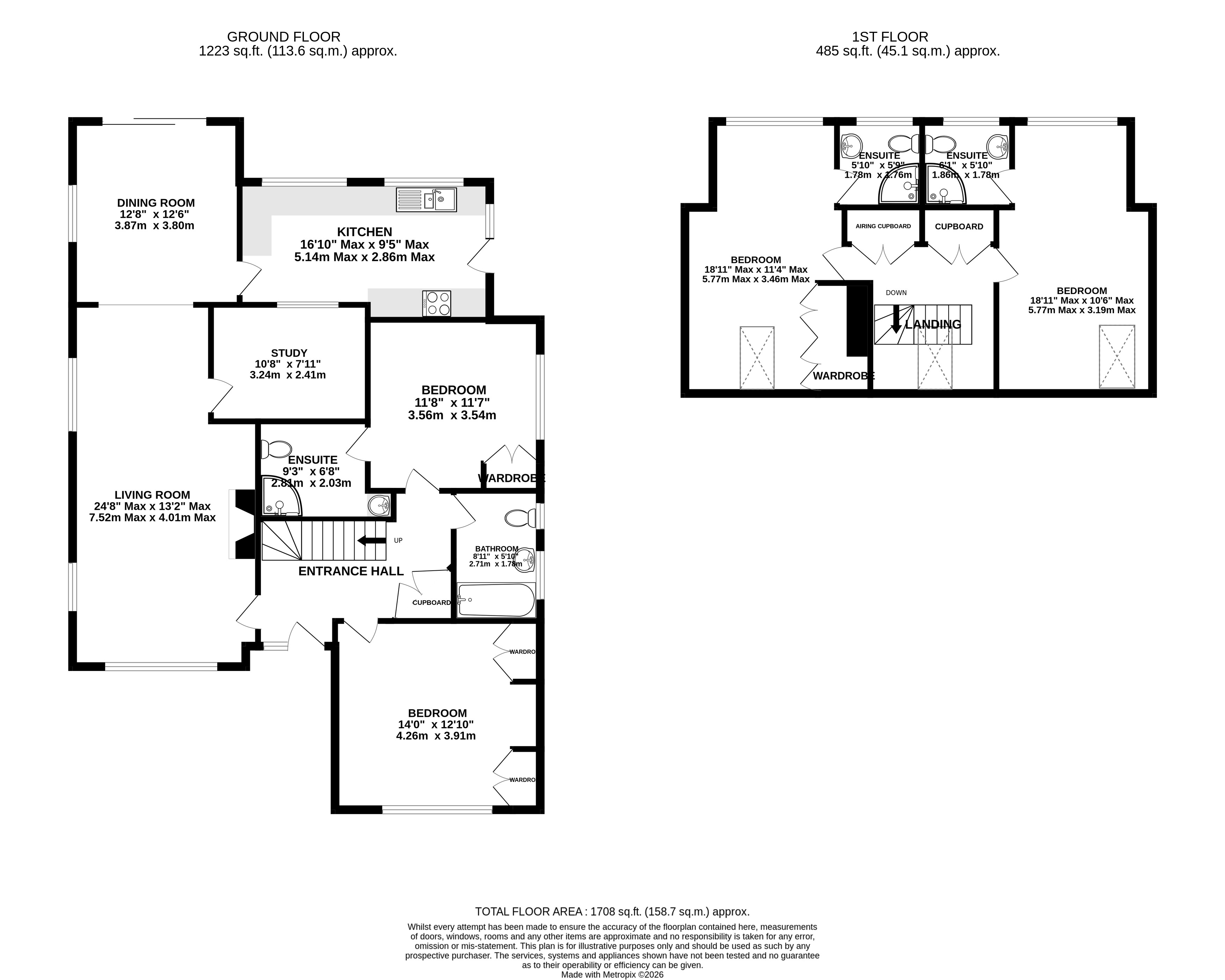 11, Lentune Way, Lymington floorplan