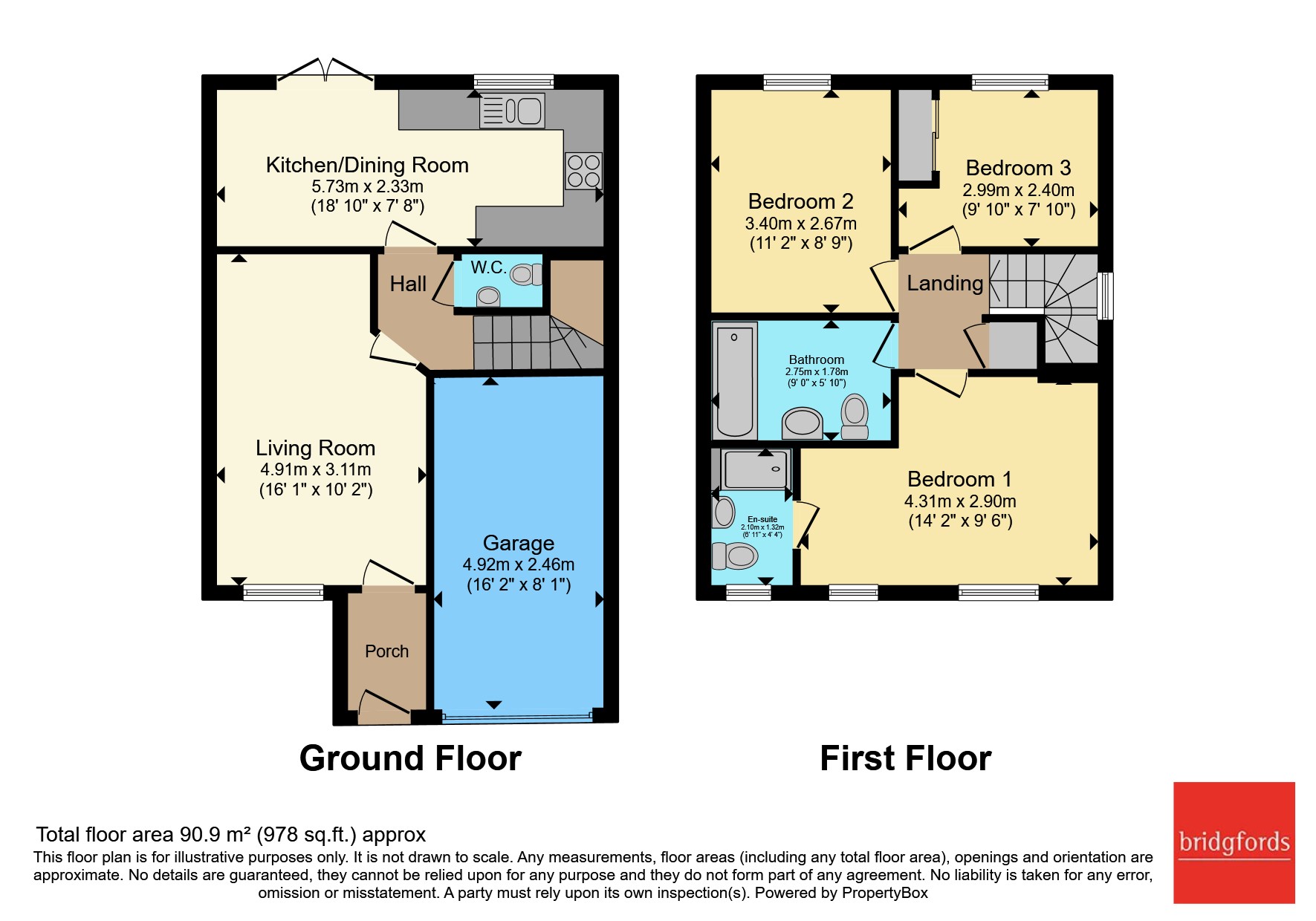12, Nixon Lane, Staffordshire floorplan