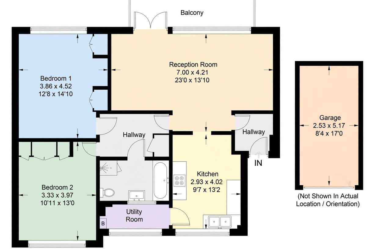 16, Knowl Park, Borehamwood floorplan