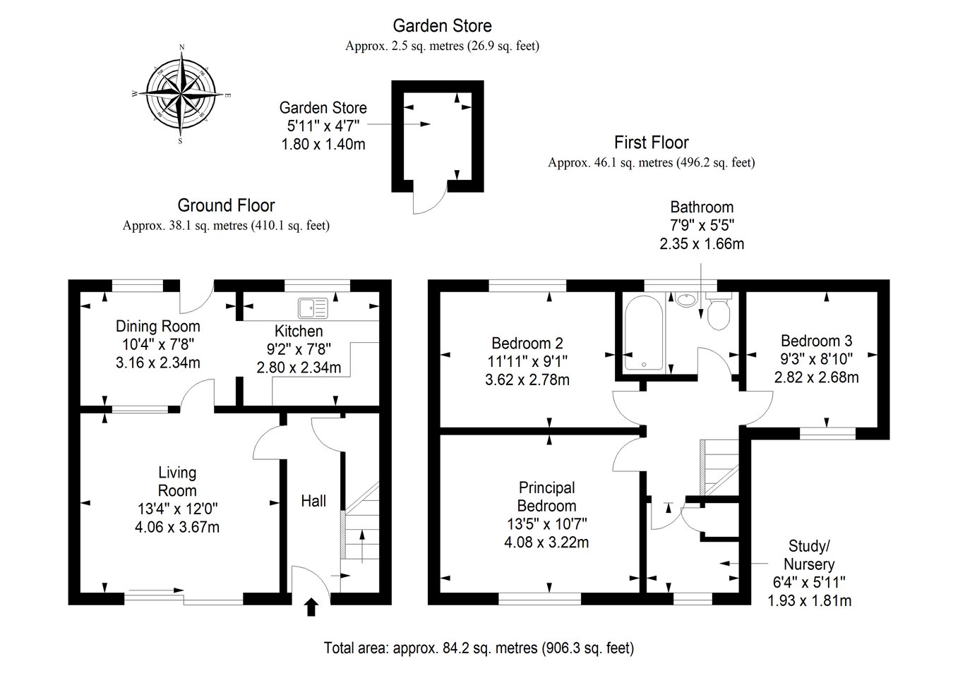 1, Straiton Wynd, St Andrews floorplan