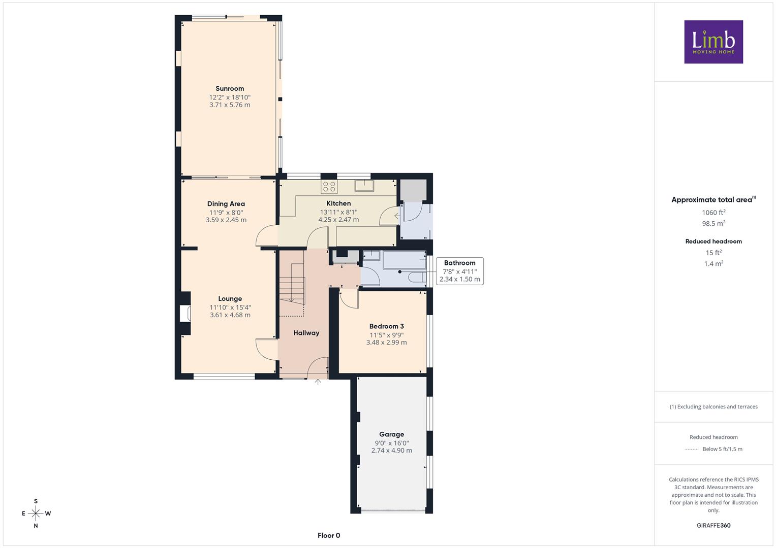 44, Mill Rise, Swanland floorplan
