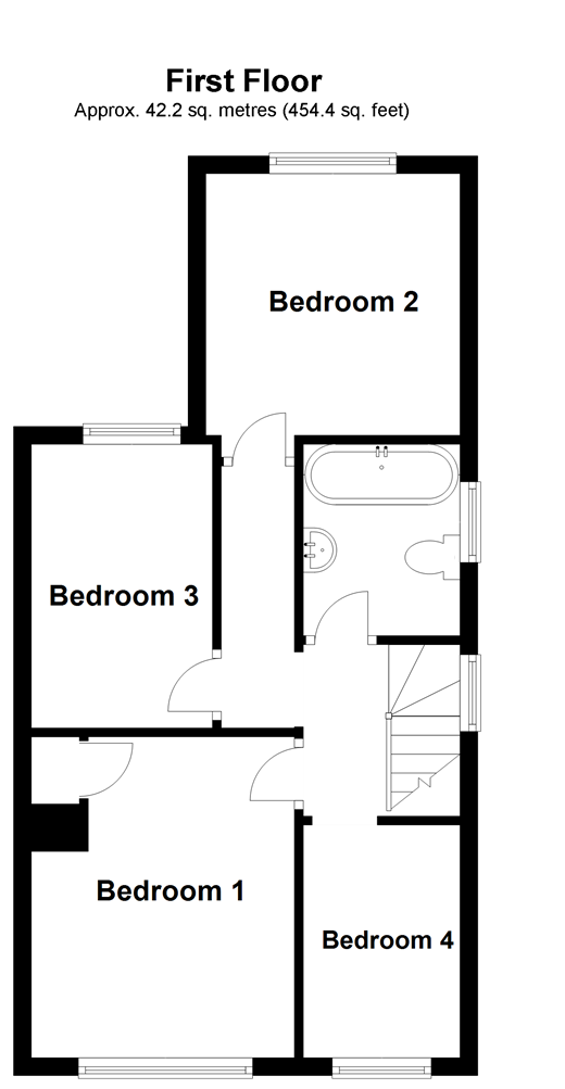 4 bed semidetached house for sale in Watling Street, Strood, Rochester