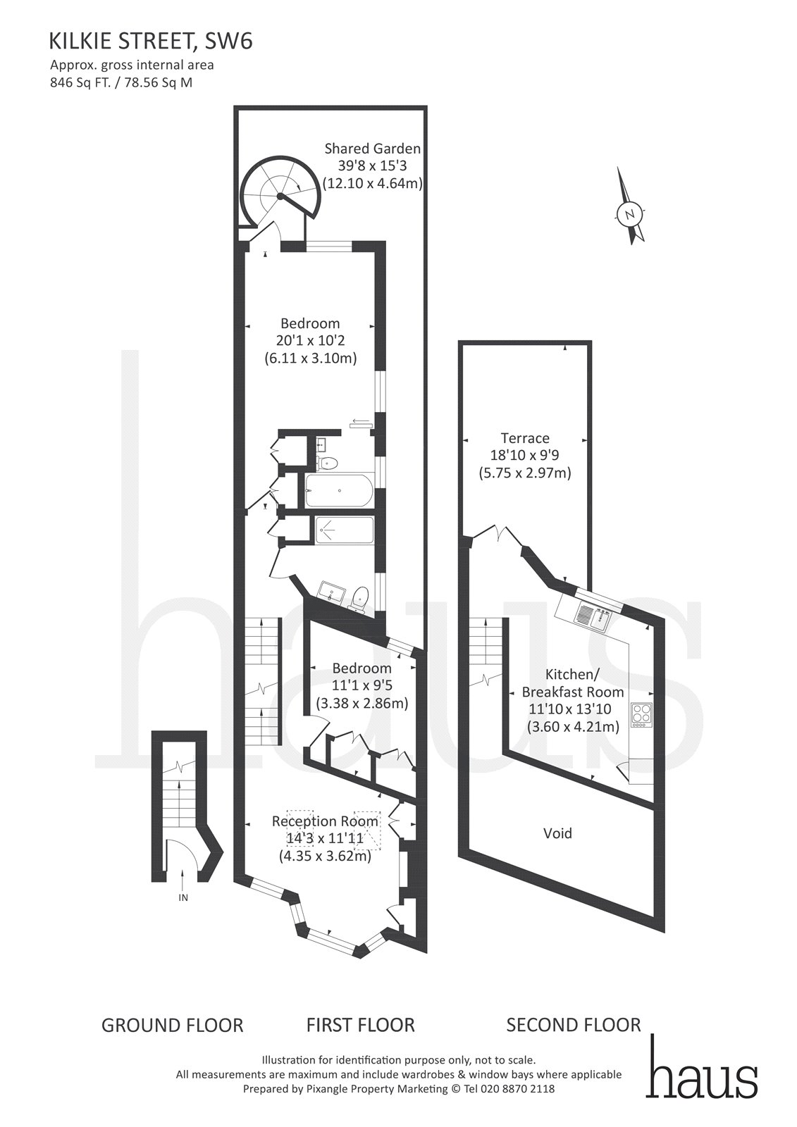 2 Bedrooms Flat for sale in Kilkie Street, Fulham SW6