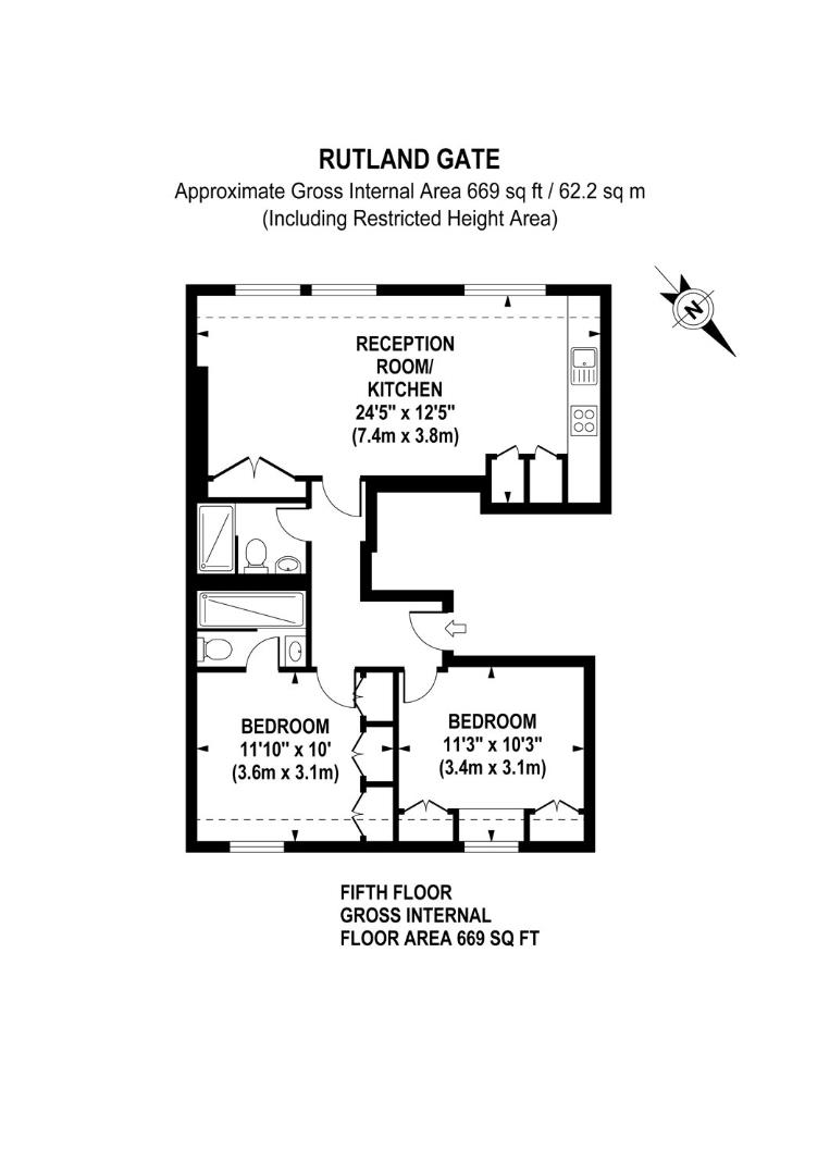 11, Gate Mews floorplan