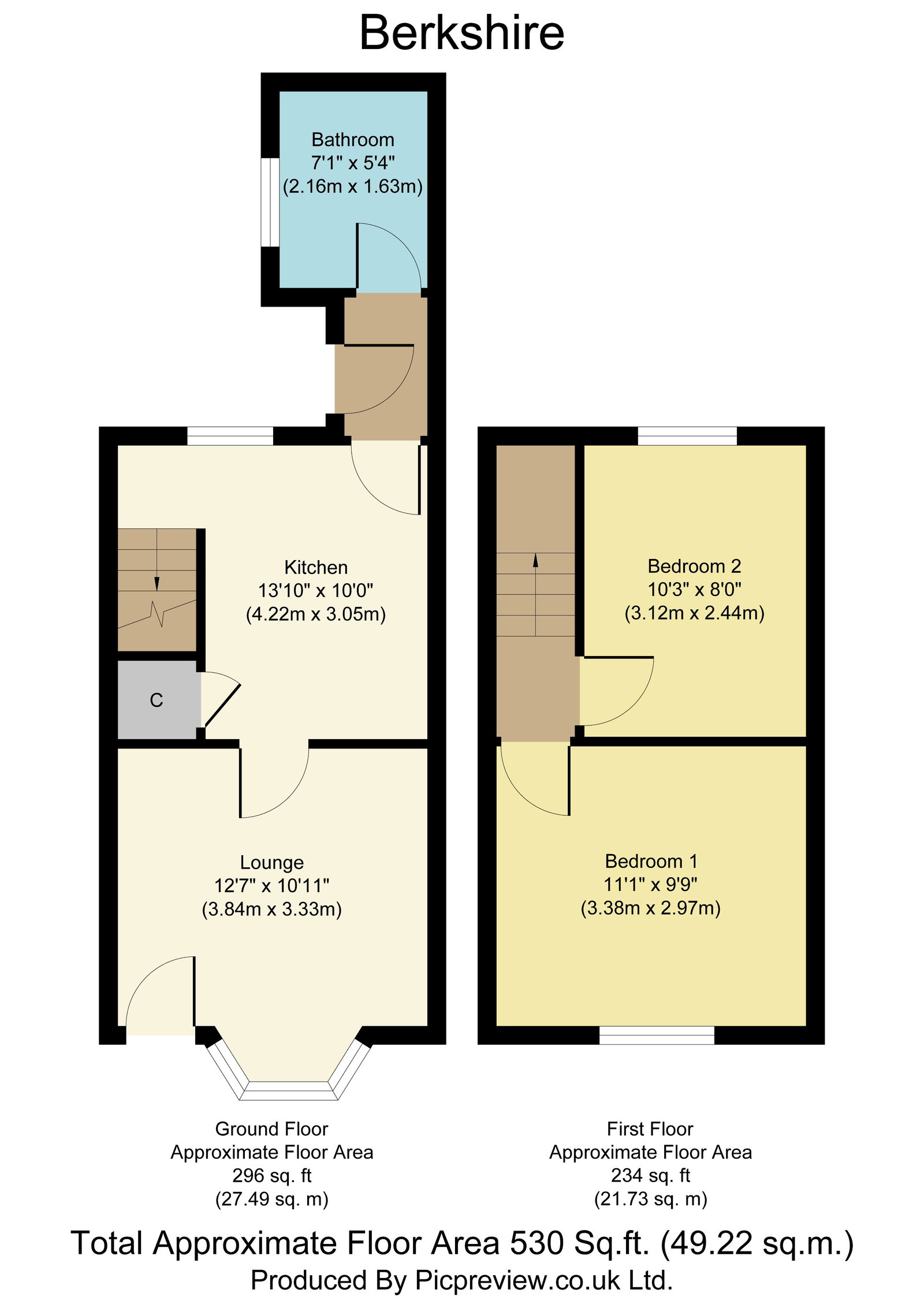 11, Berkshire Street, Hull floorplan
