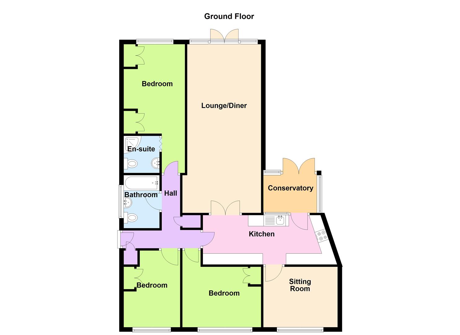 23, Warren Drive, Wickford floorplan