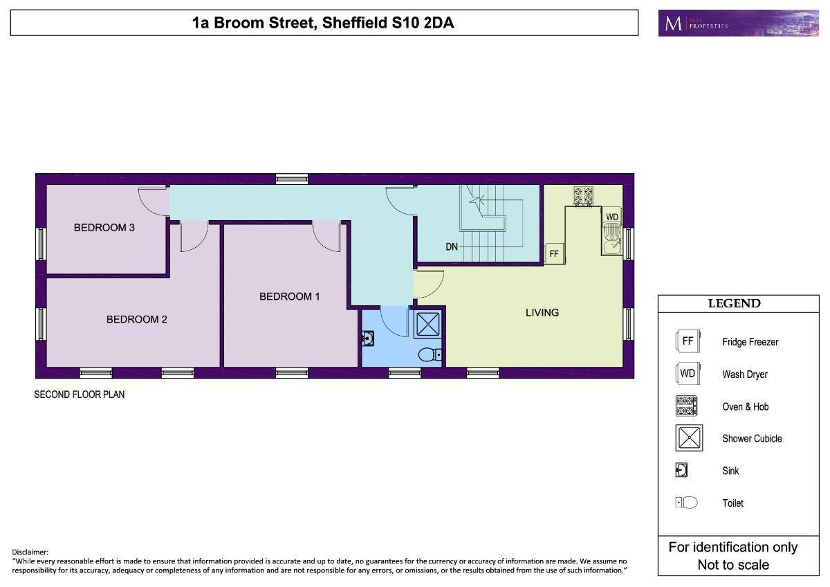 Flat 1a Broom Street, Sheffield floorplan