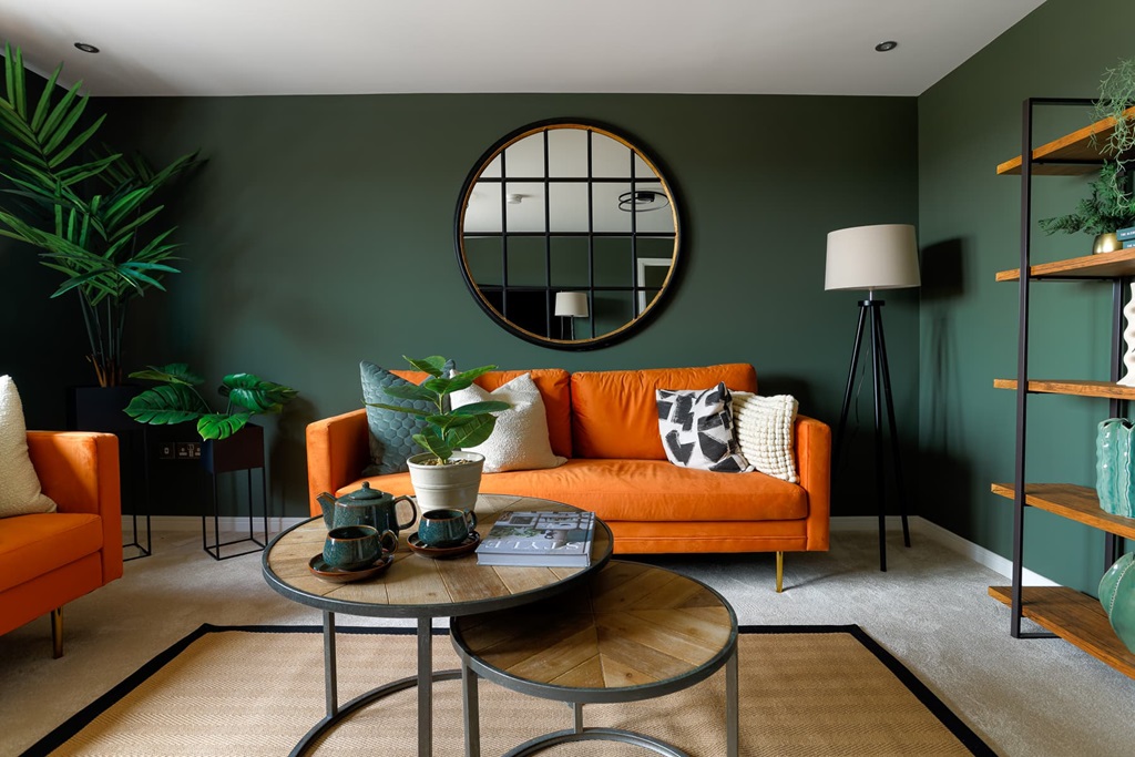 Plenty Of Space For Two Sofas In The Lounge