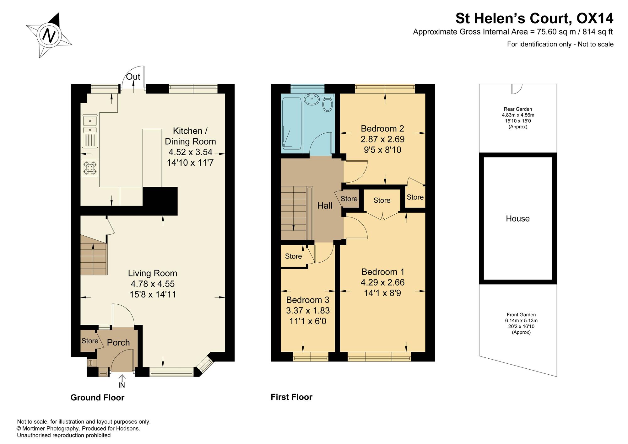 7 St. Helens Court, Abingdon floorplan