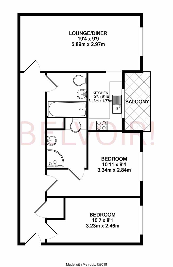 2 Bedrooms Flat for sale in Alencon Link, Basingstoke RG21