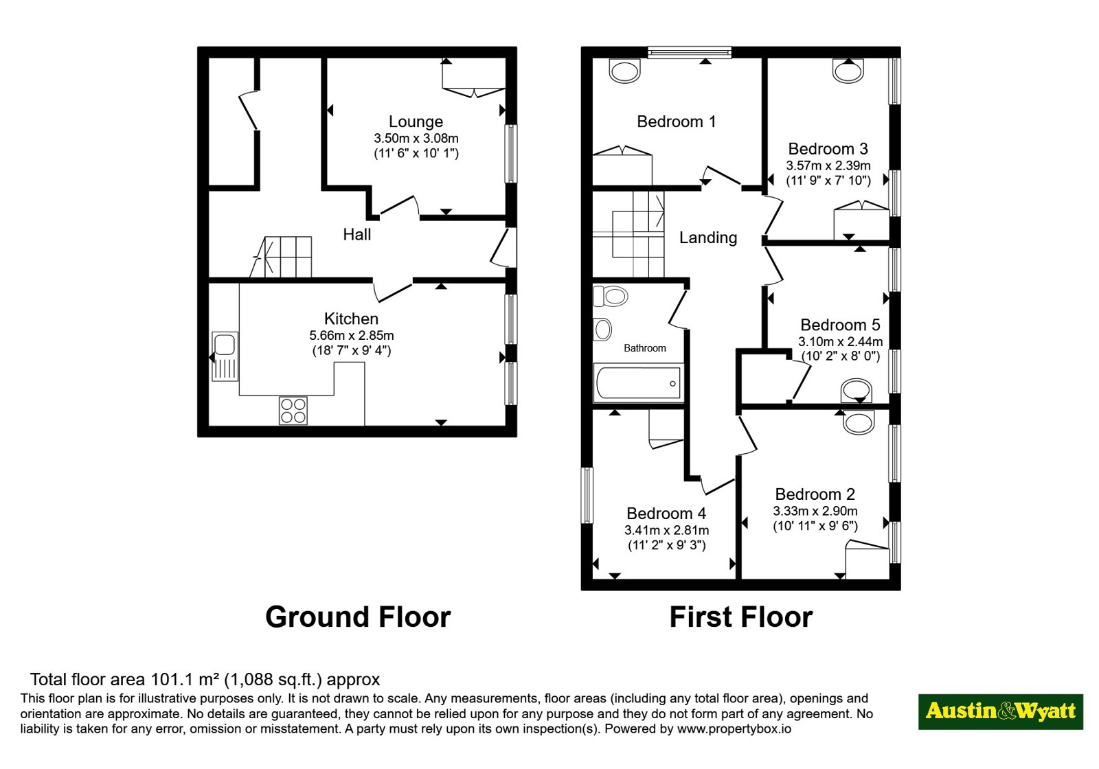 11, Holt Road, Hampshire floorplan
