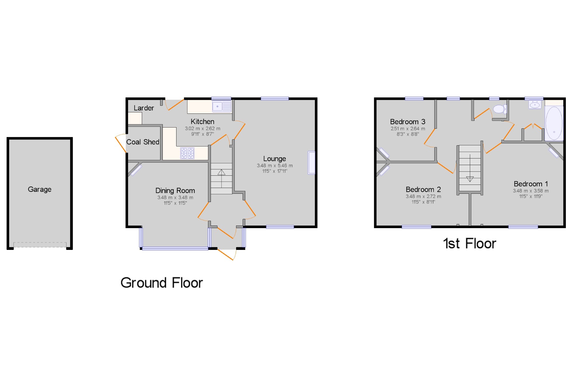 3 Bedrooms Semi-detached house for sale in Churchill Way West, Basingstoke, Hampshire RG21